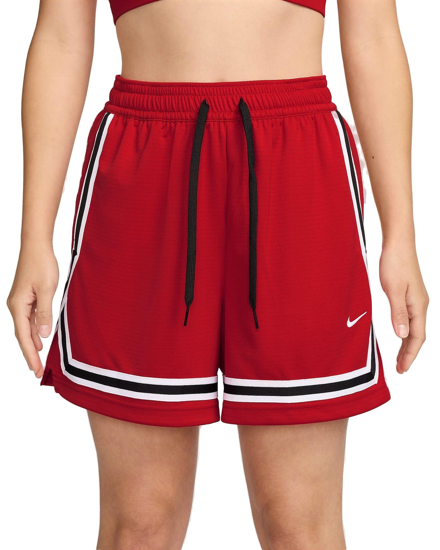 Nike Women's Crossover Dri-FIT 5" Basketball Shorts - RED Thumbnail View 1