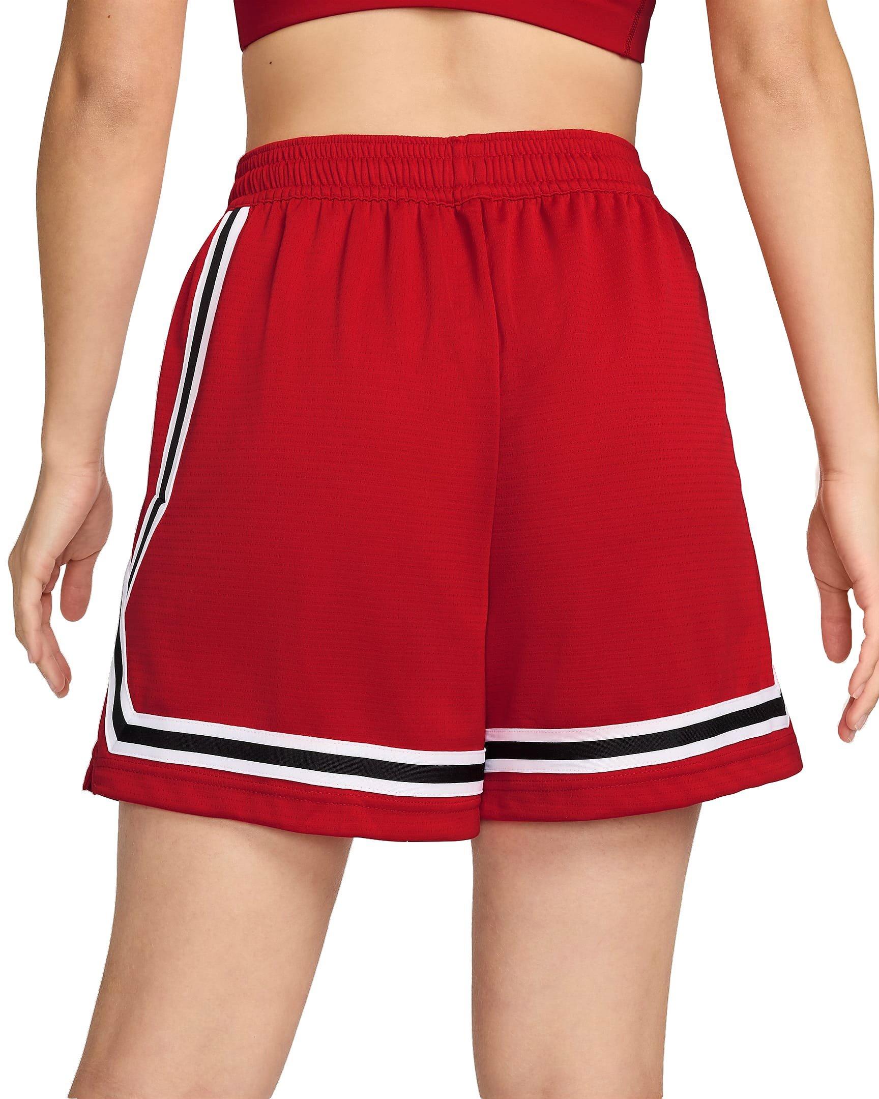Nike Women's Crossover Dri-FIT 5" Basketball Shorts - RED Thumbnail View 2