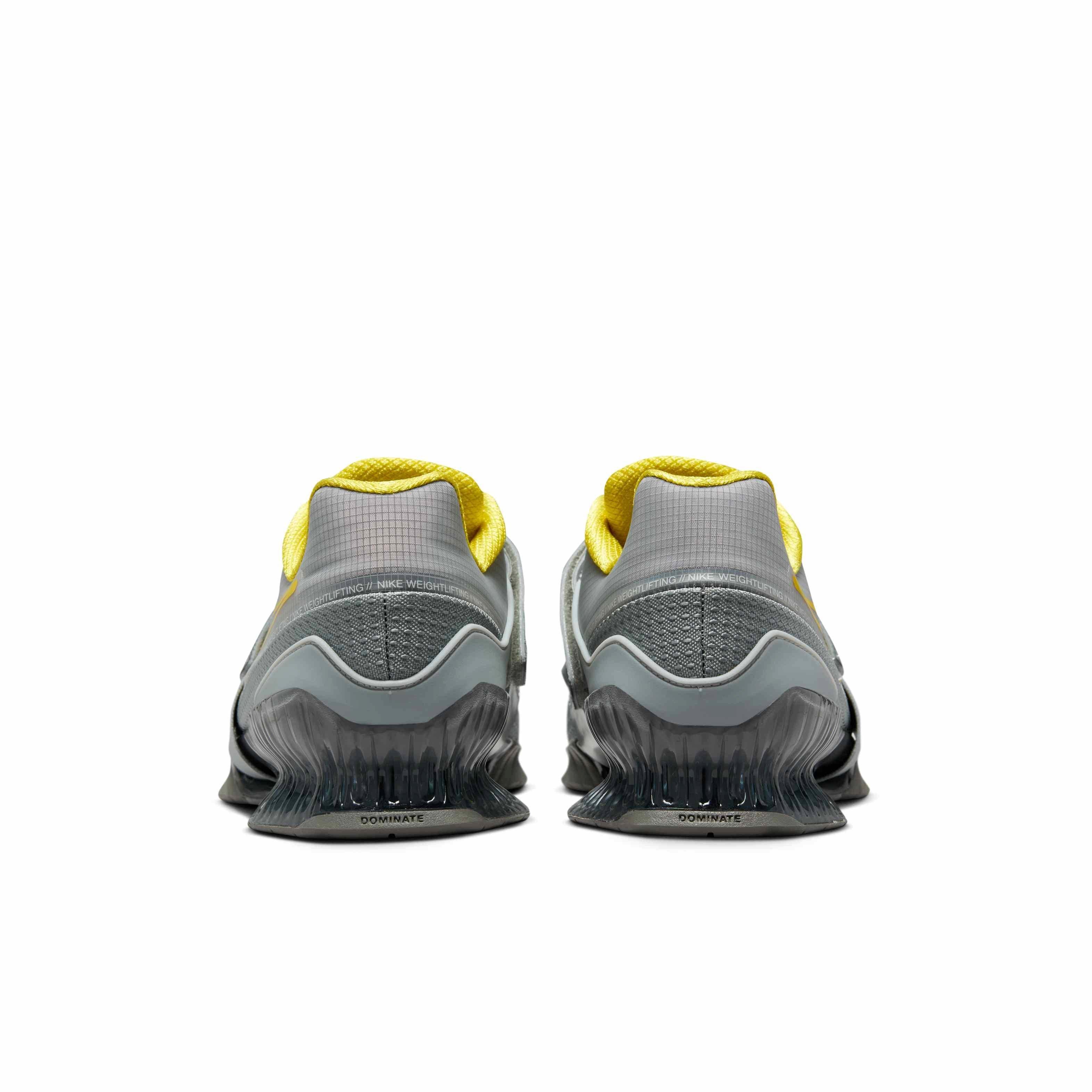 Nike Romaleos 4 "Wolf Grey/Lightning" Men's Weightlifting Shoe - GREY/LIGHTNING Thumbnail View 5