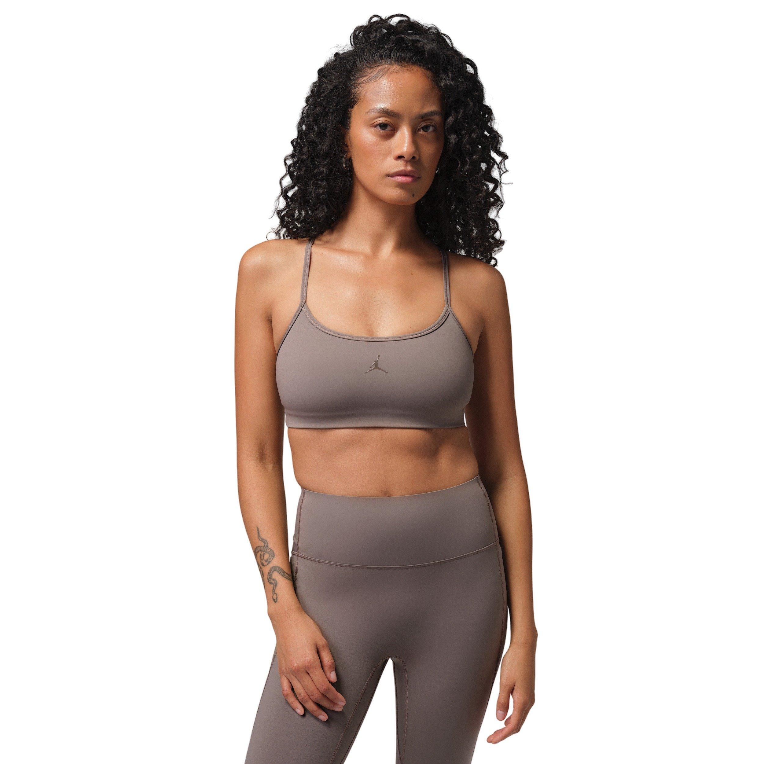 Jordan Women's Sport Flightweight Light-Support Sports Bra - Grey - GREY Thumbnail View 1