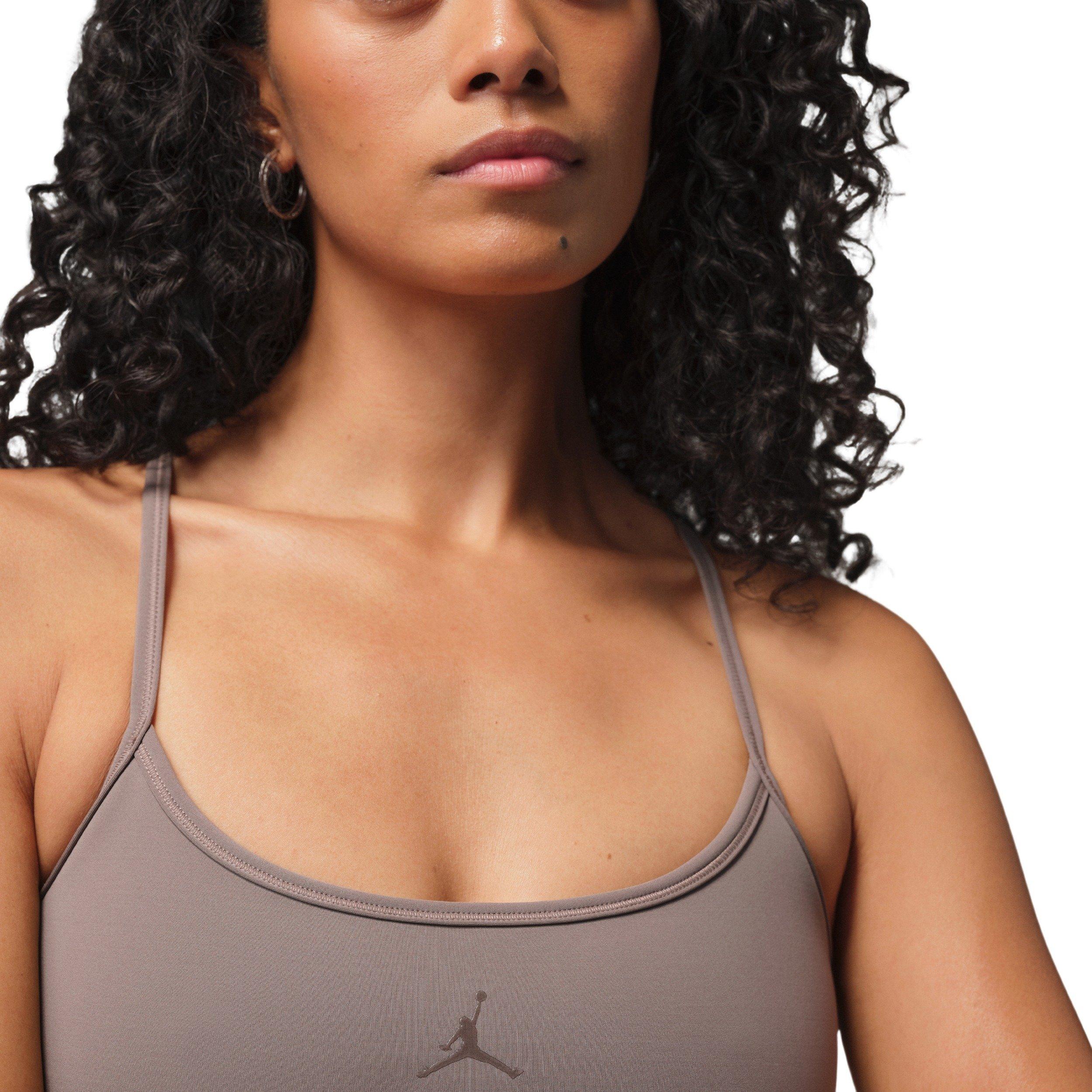Jordan Women's Sport Flightweight Light-Support Sports Bra - Grey - GREY Thumbnail View 3