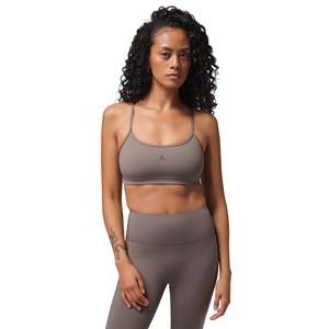 Jordan Women's Sport Flightweight Light-Support Sports Bra -Grey