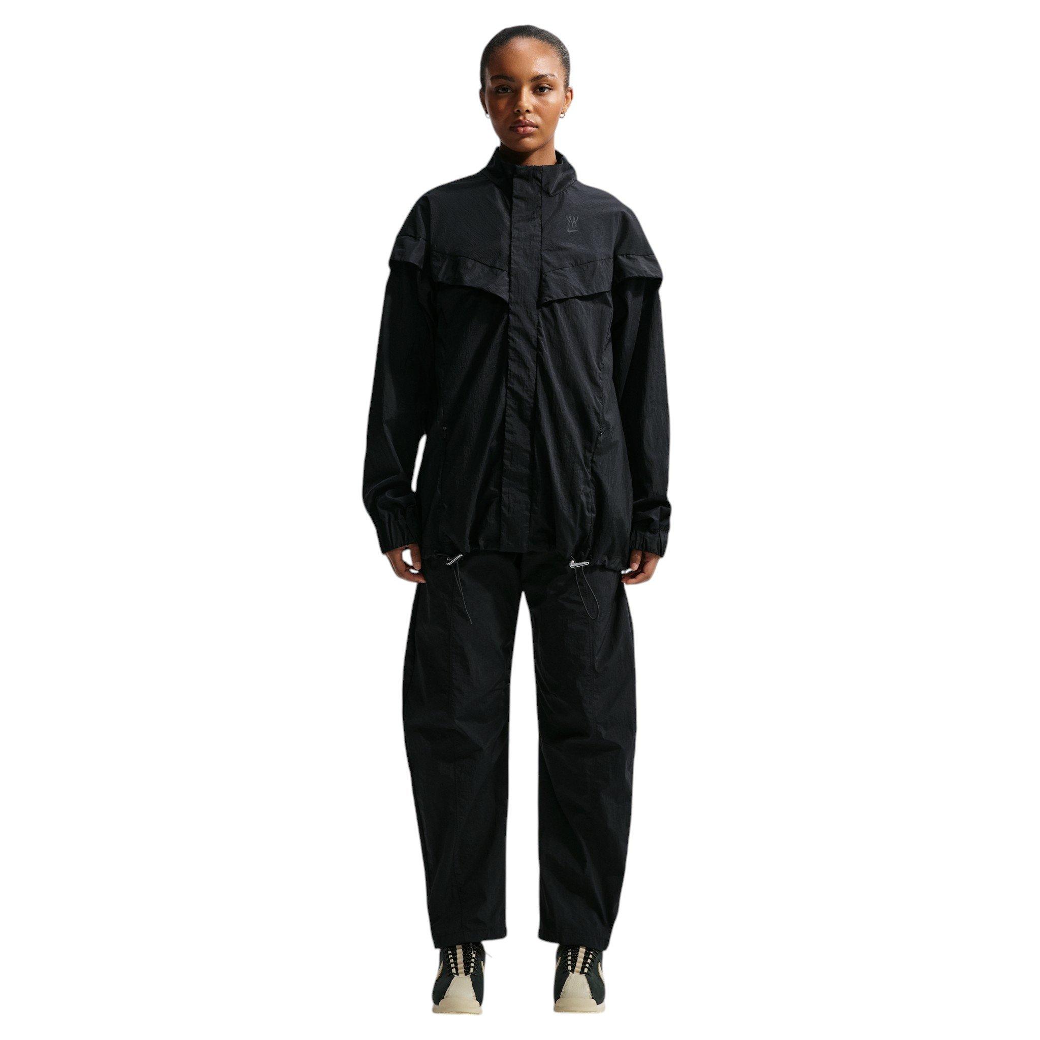 Nike Women's Serena Williams Design Crew Loose Mid-Rise Pants - Black - BLACK