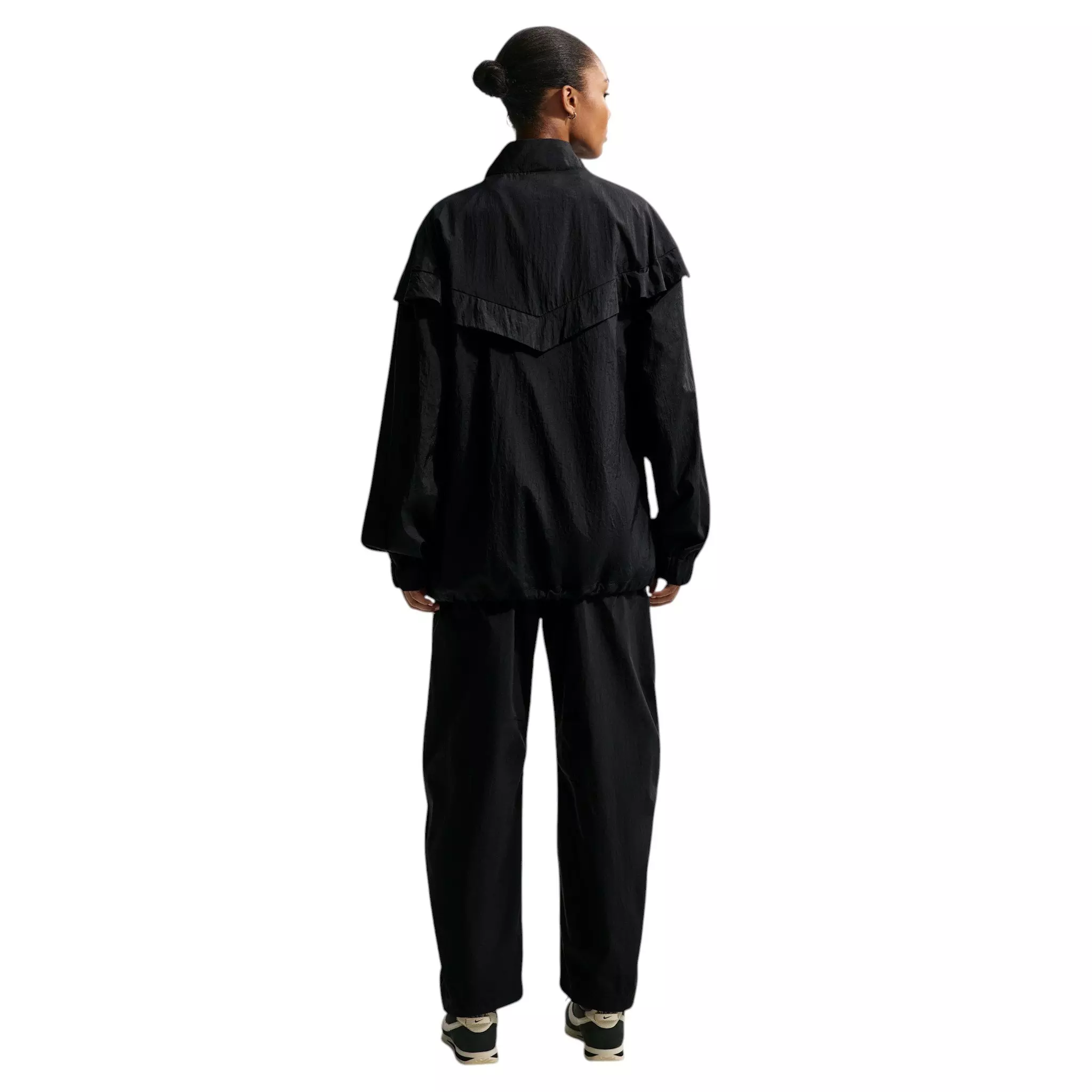 Nike Women's Serena Williams Design Crew Loose Mid-Rise Pants - Black - BLACK
