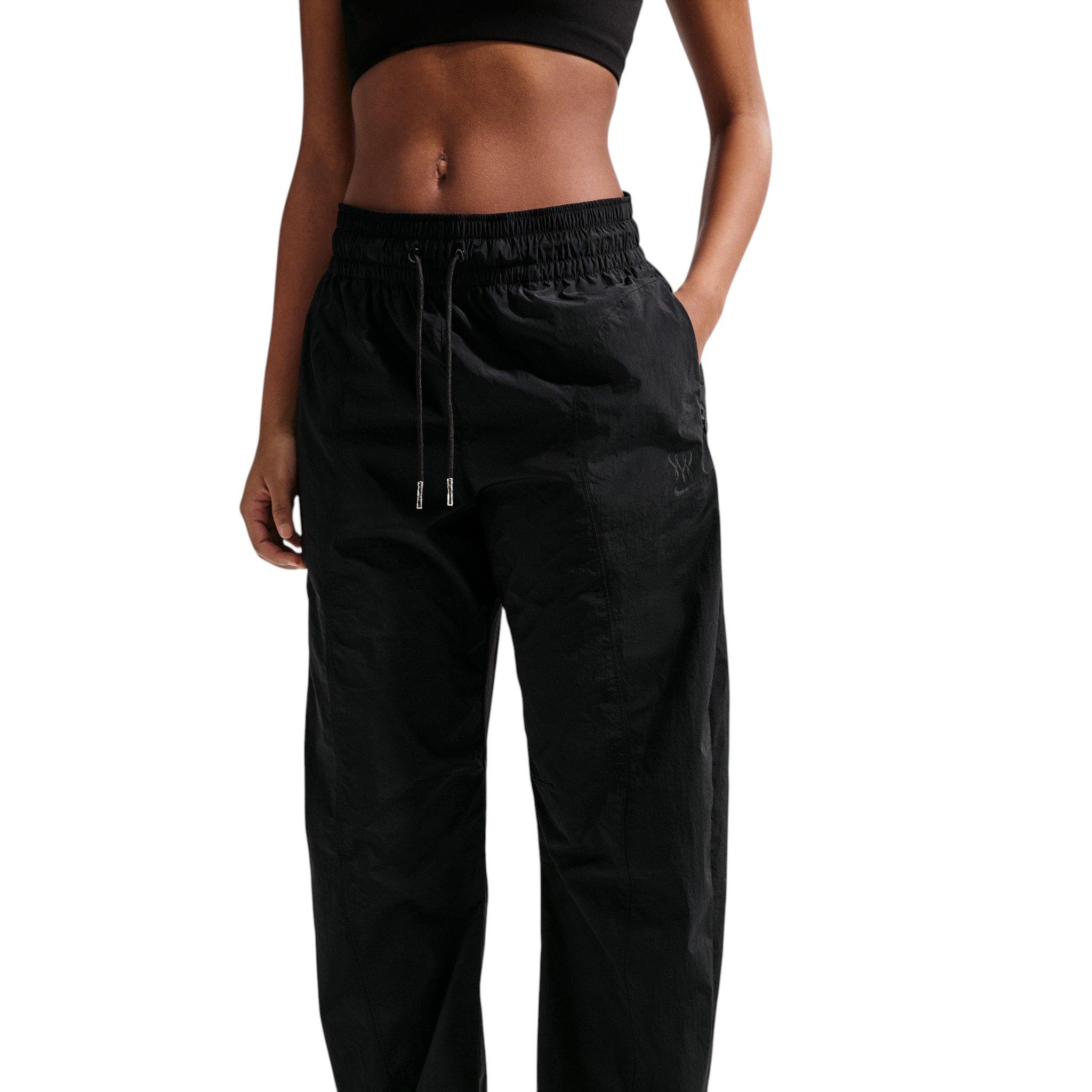 Nike Women's Serena Williams Design Crew Loose Mid-Rise Pants - Black - BLACK