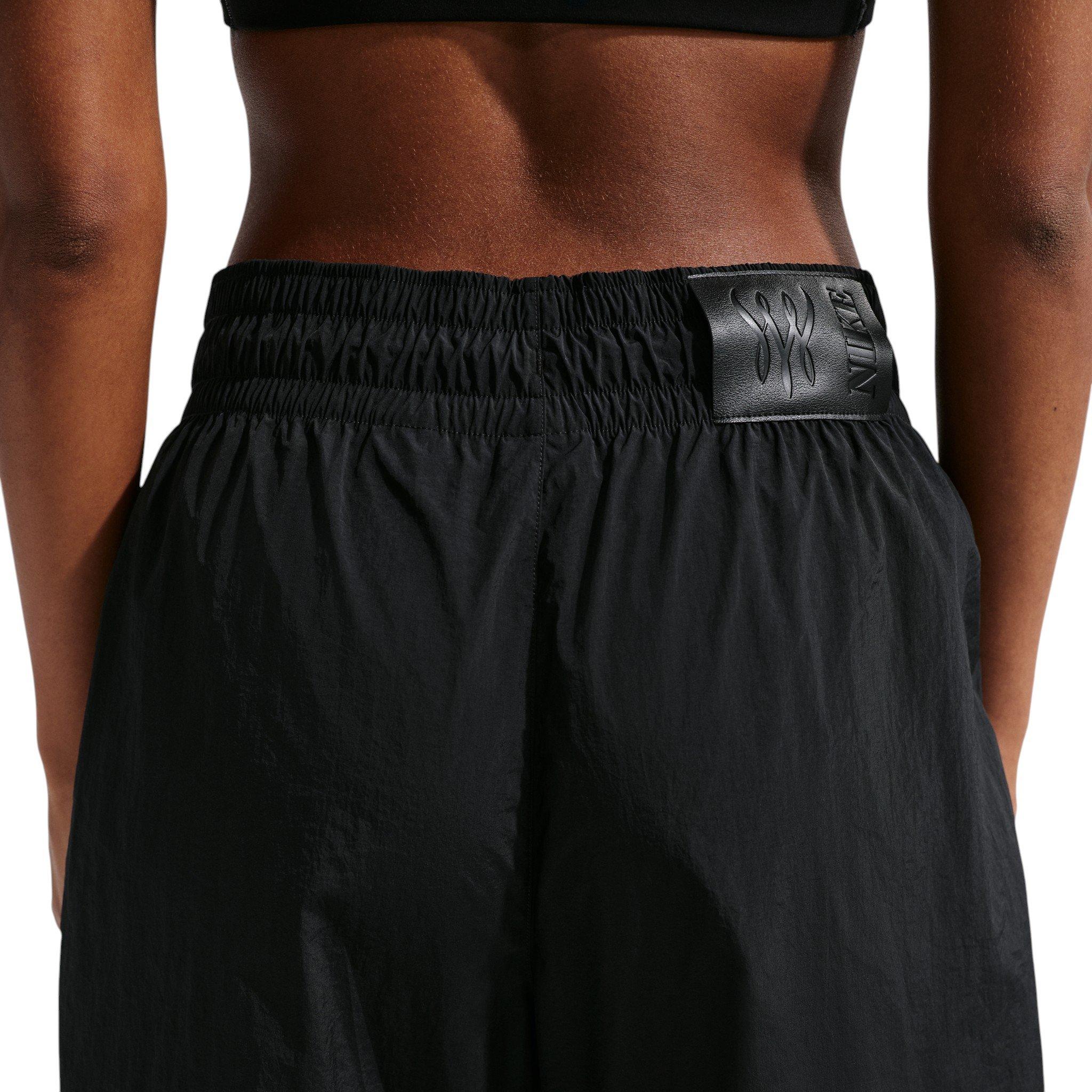 Nike Women's Serena Williams Design Crew Loose Mid-Rise Pants - Black - BLACK