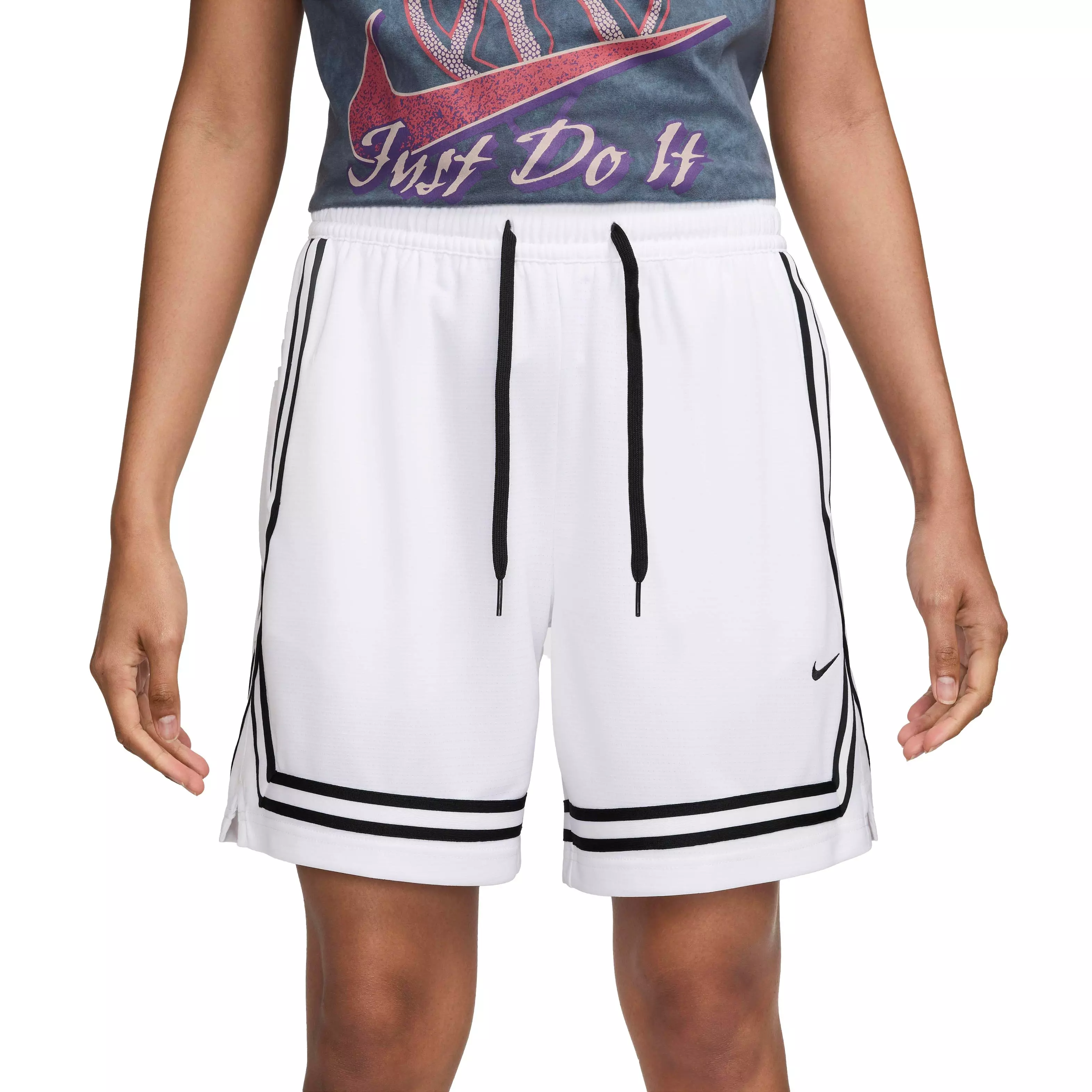 Nike Women's Crossover Dri-FIT 7" Basketball Shorts - WHITE
