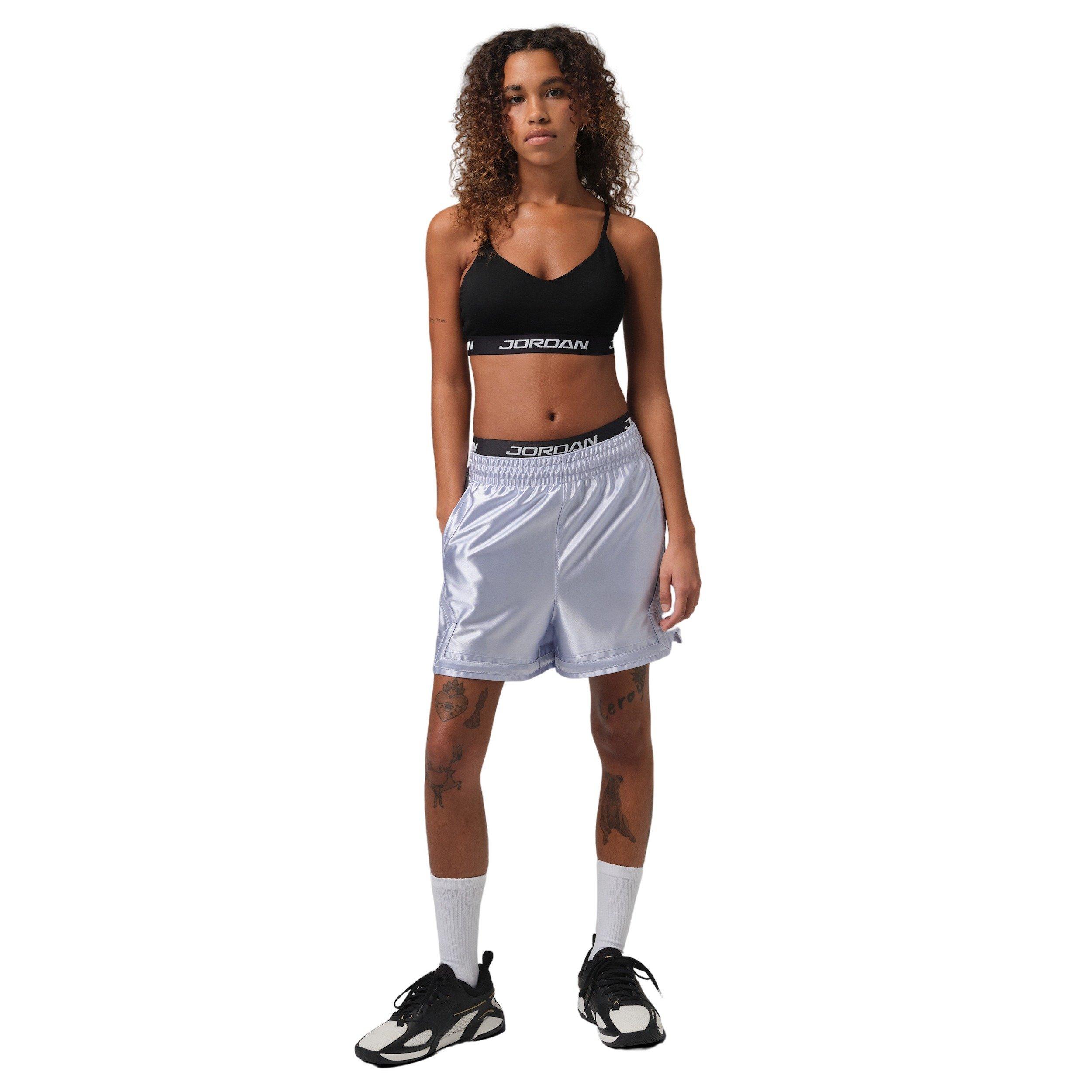 Jordan Women's Sport Essentials Padded Adjustable Sports Bra - Black - BLACK Thumbnail View 5