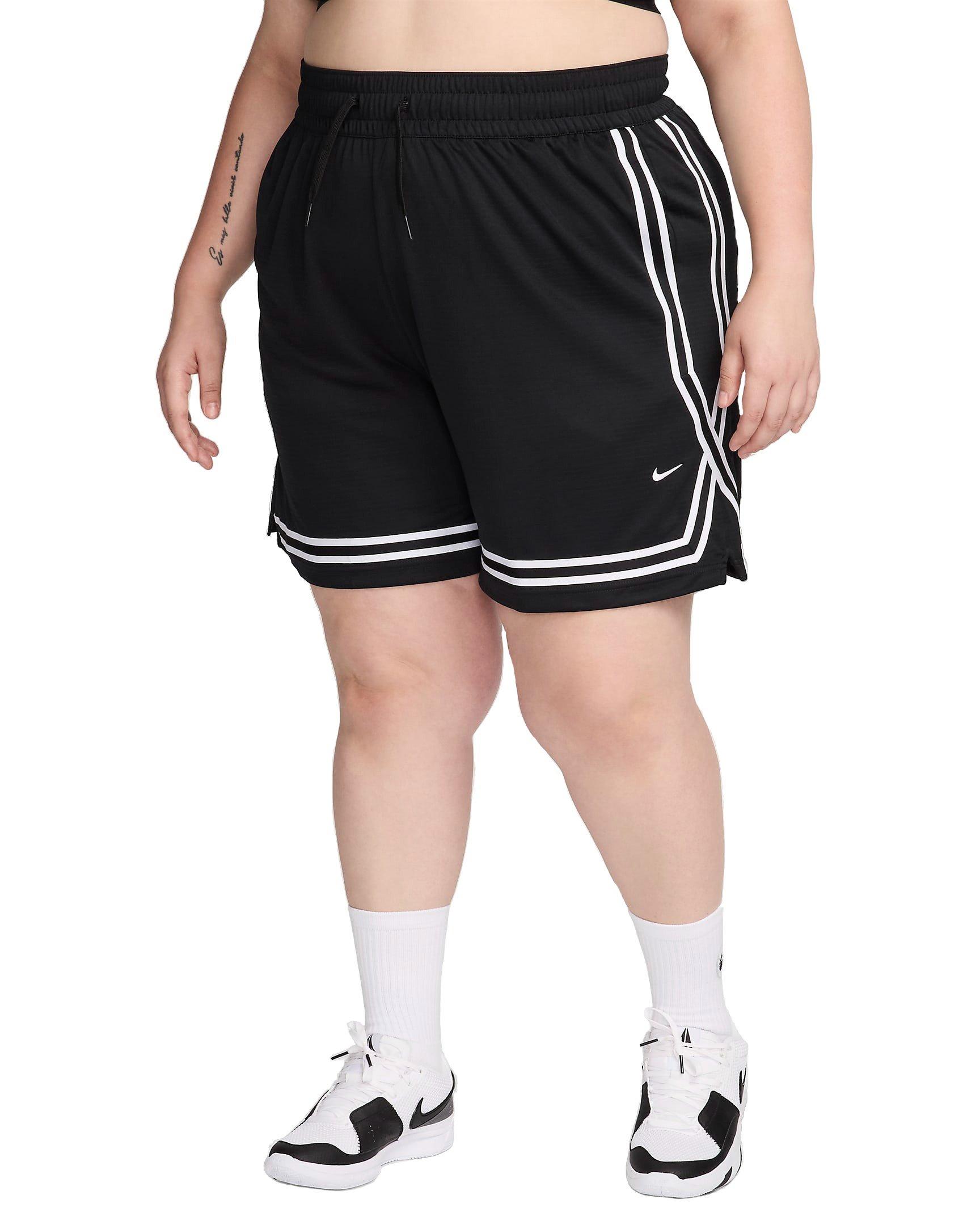 Nike Women's Crossover 7" Dri-FIT Basketball Shorts - BLACK Thumbnail View 5