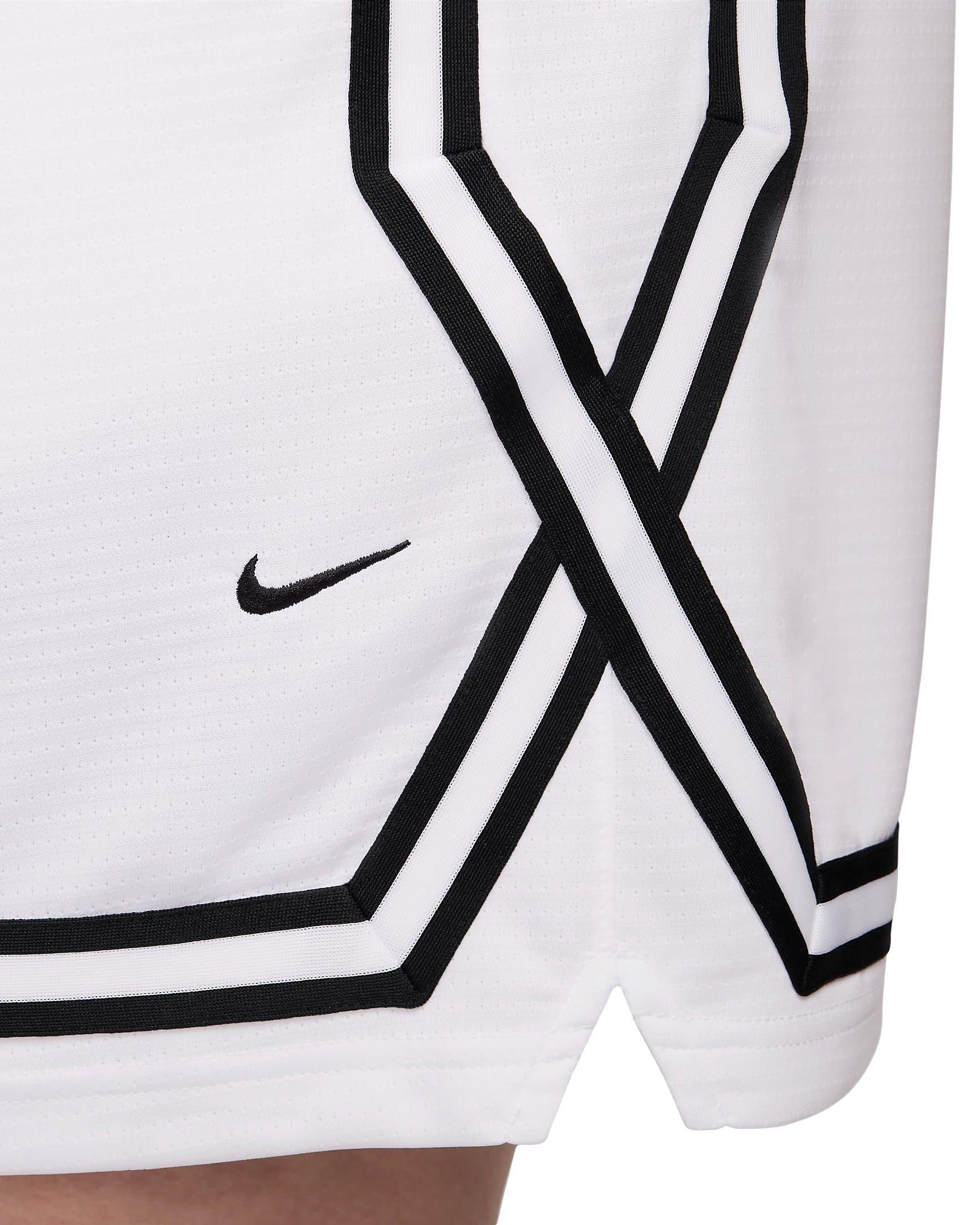 Nike Women's Crossover 7" Dri-FIT Basketball Shorts - WHITE Thumbnail View 4