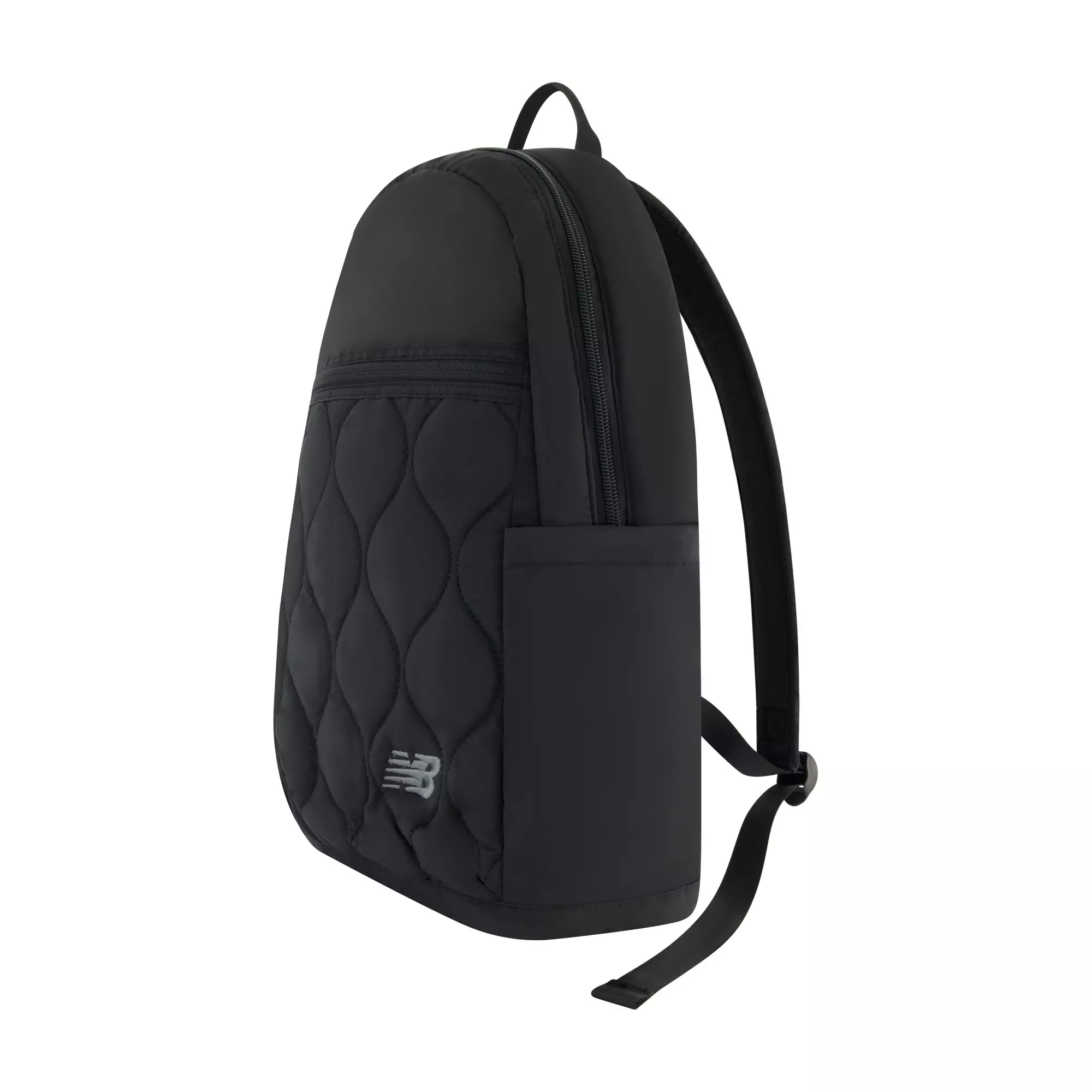 New Balance Quilted Backpack with Adjustable Straps - Black - BLACK