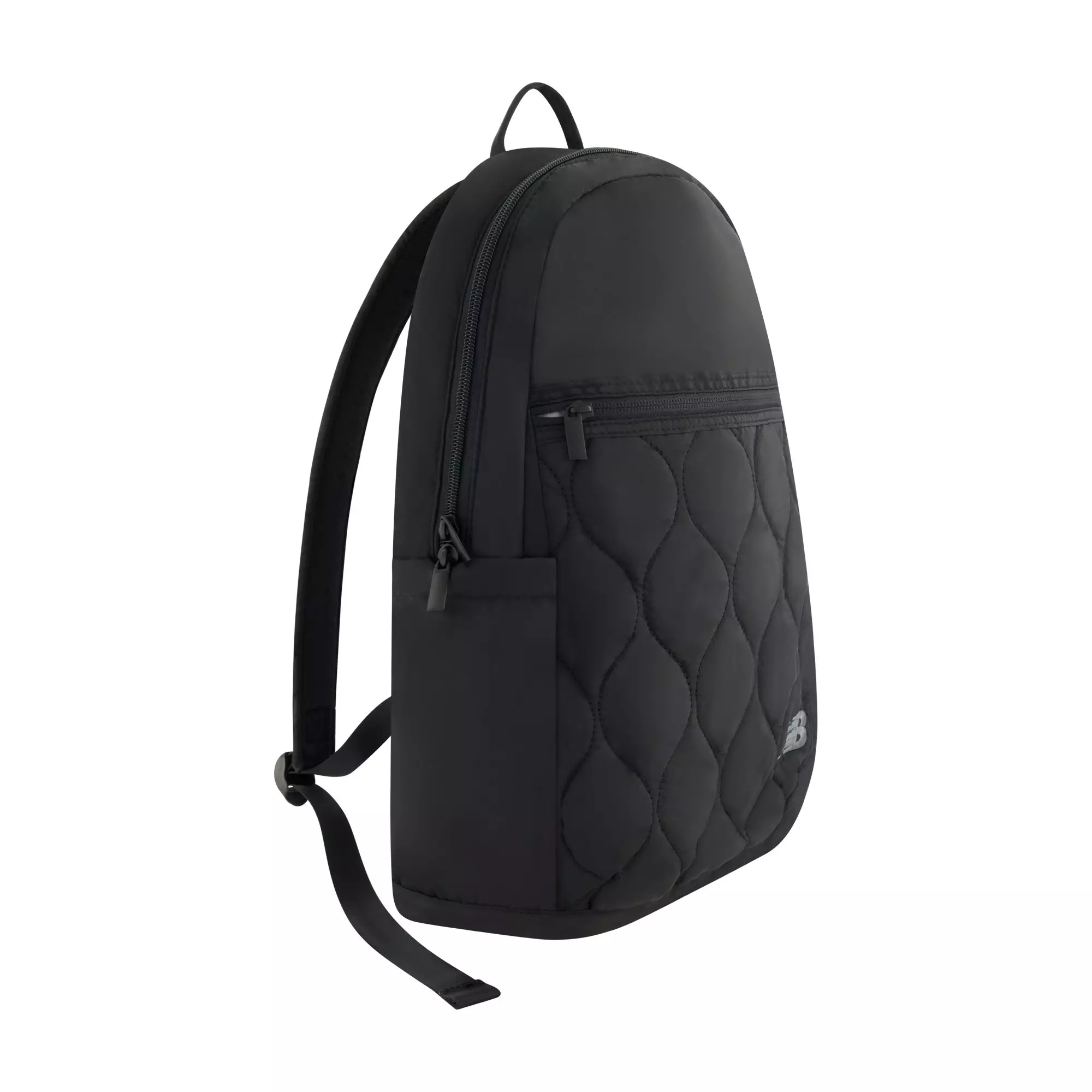 New Balance Quilted Backpack with Adjustable Straps - Black - BLACK
