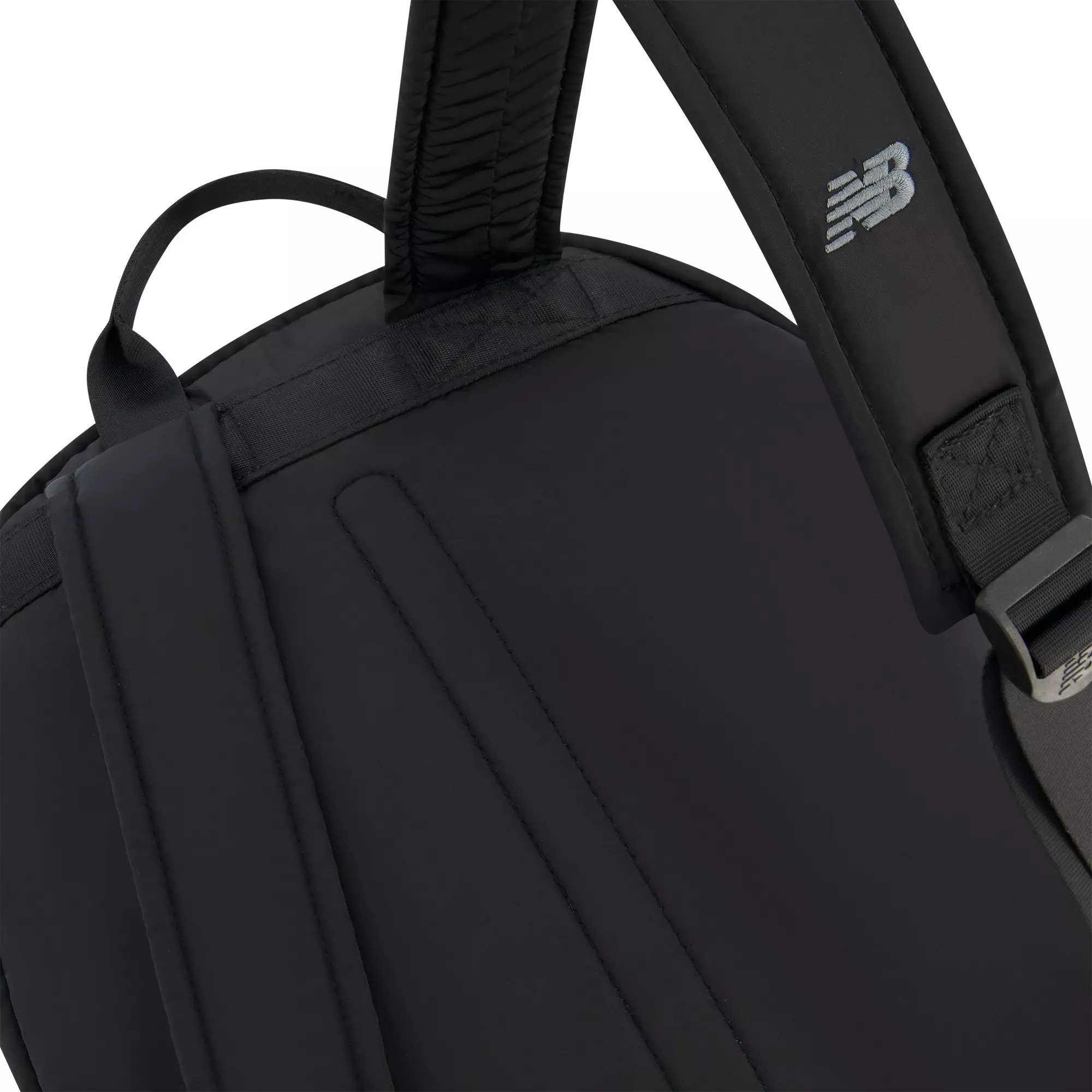 New Balance Quilted Backpack with Adjustable Straps - Black - BLACK