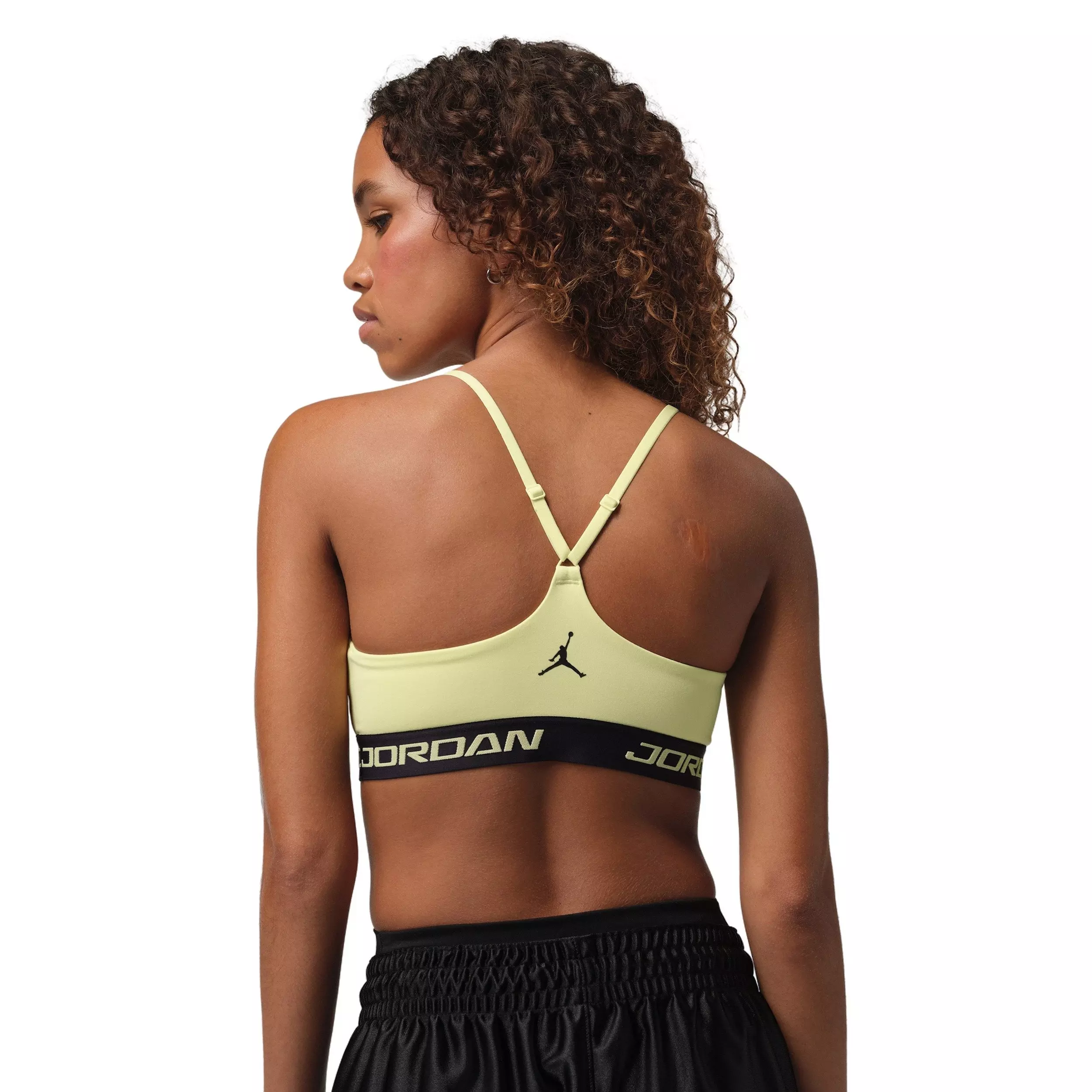 Jordan Women's Sport Essentials Padded Adjustable Sports Bra - Green - GREEN