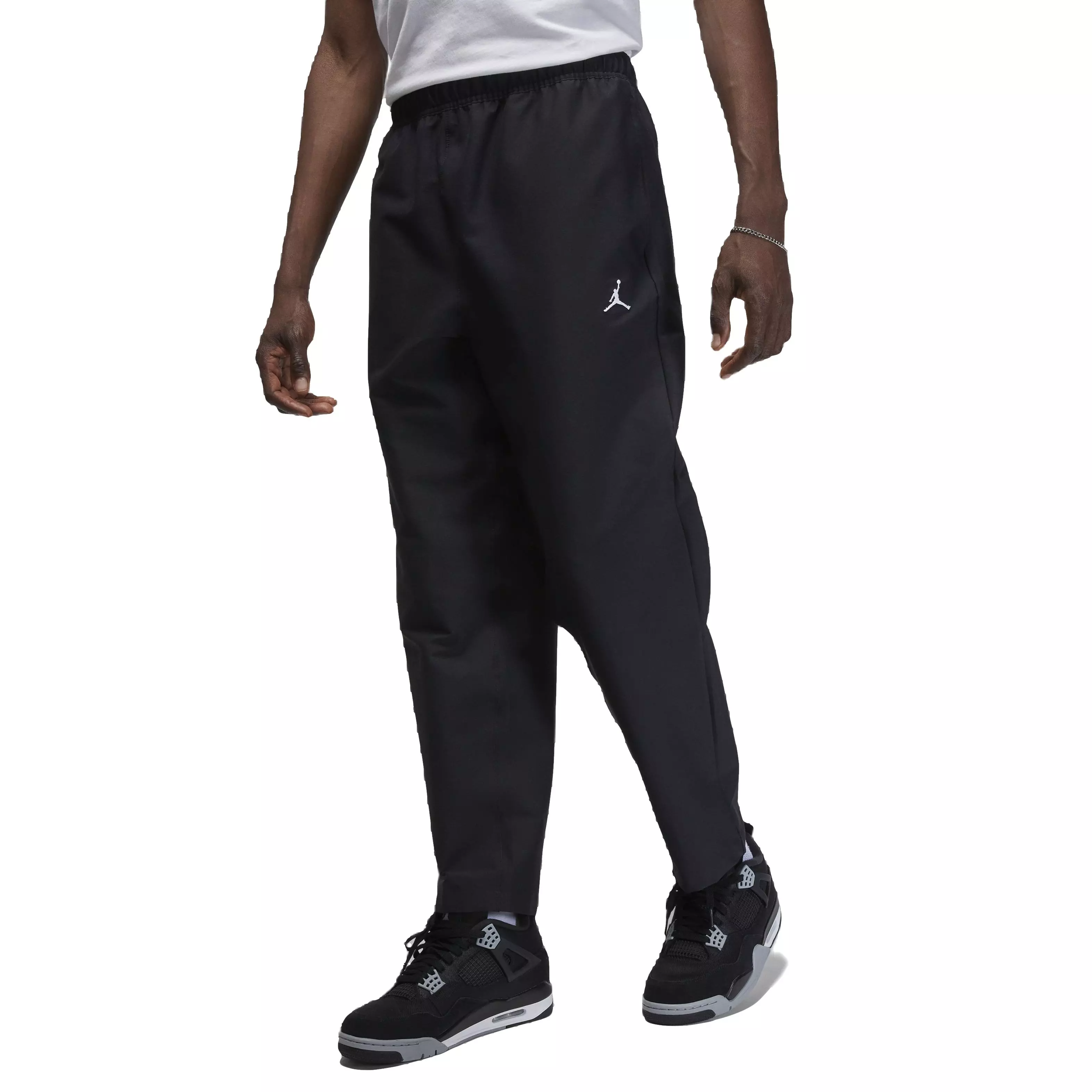 Jordan Men's Essentials Cropped Pants - Black - BLACK