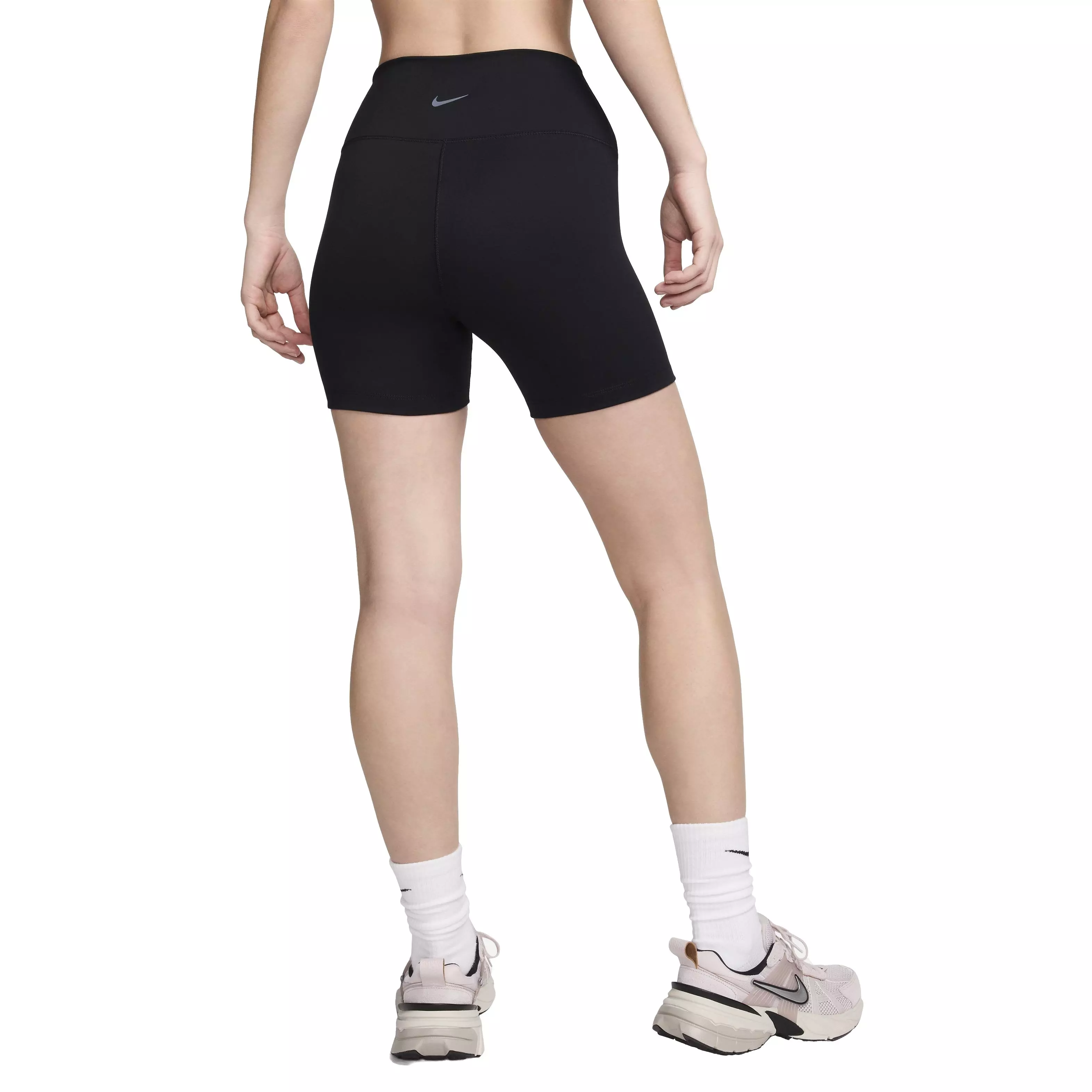 Nike Women's One High-Waisted 5" Biker Shorts - BLACK