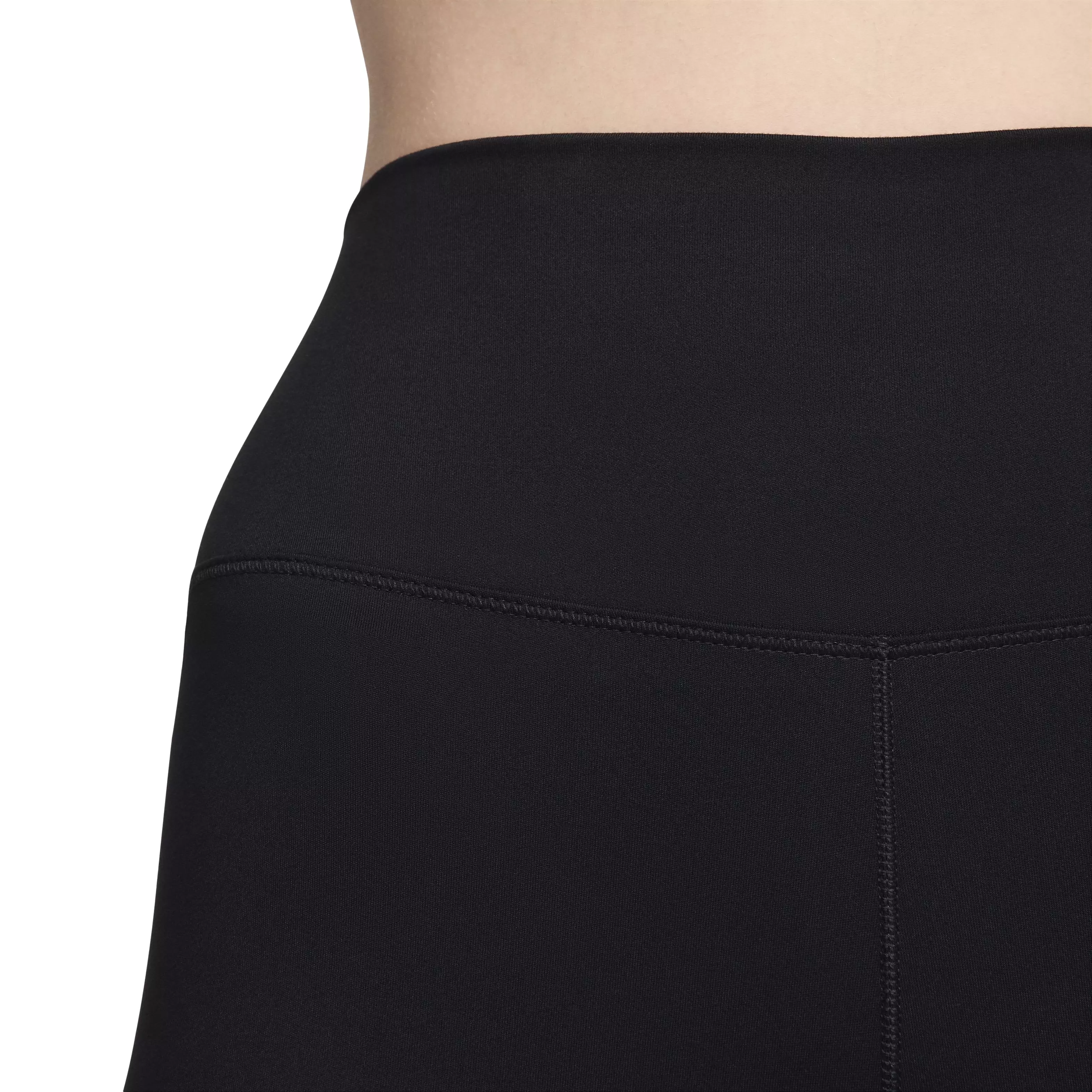 Nike Women's One High-Waisted 5" Biker Shorts - BLACK