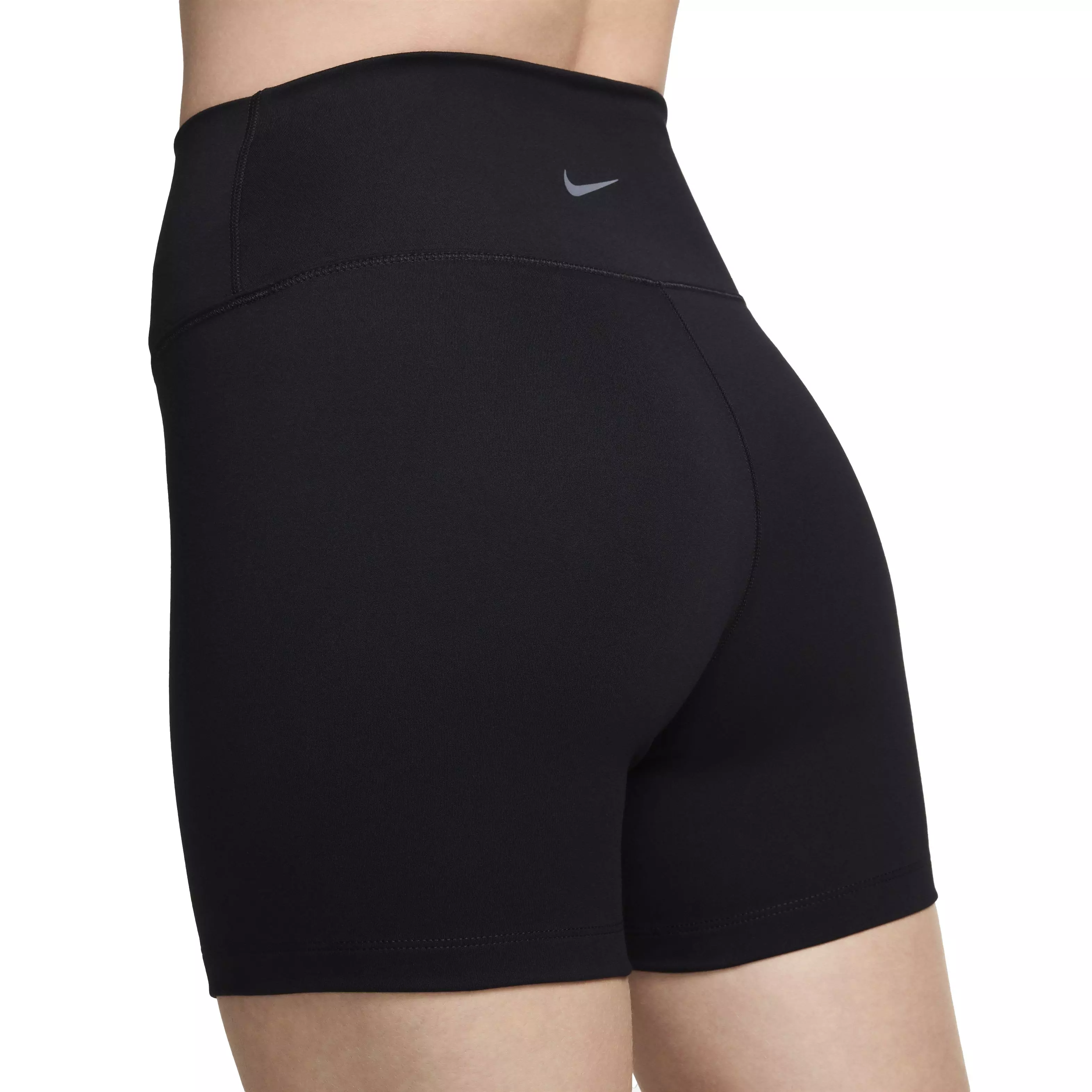 Nike Women's One High-Waisted 5" Biker Shorts - BLACK