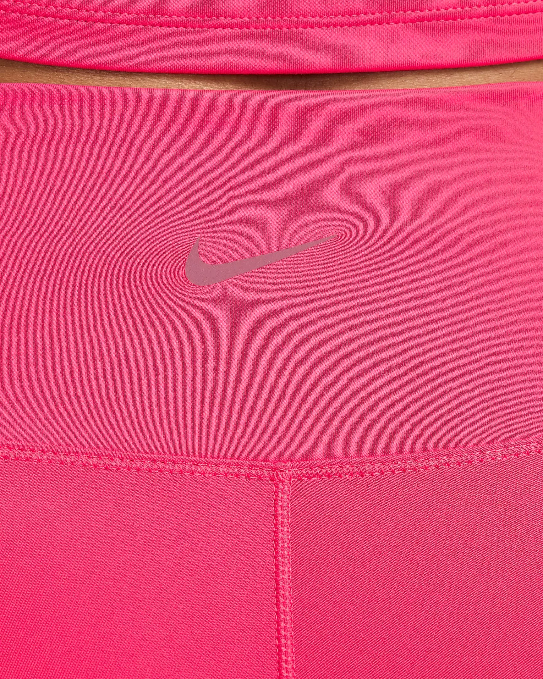 Nike Women's One High-Waisted 5" Biker Shorts - PINK