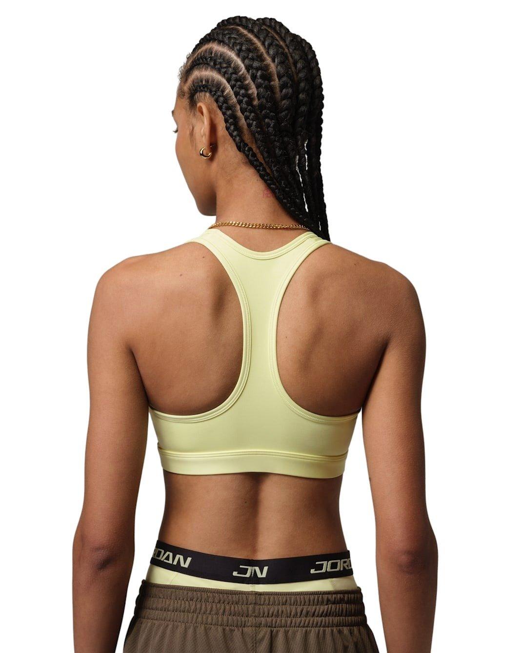 Jordan Women's Sport Medium-Support Padded Jumpman Bra -Green - GREEN Thumbnail View 2