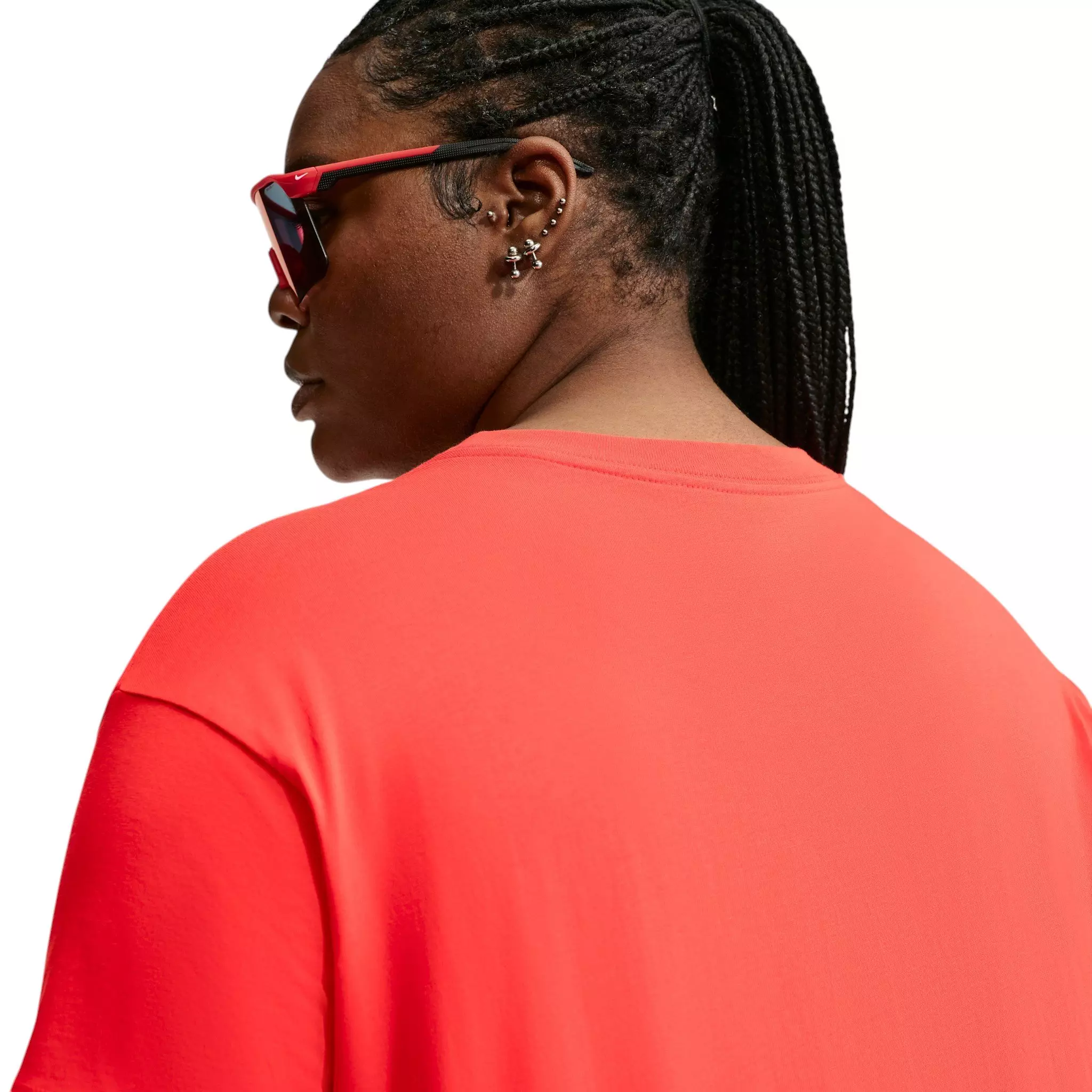 Nike Women's Sportswear Classic Oversized T-Shirt - Light Red - LIGHT RED