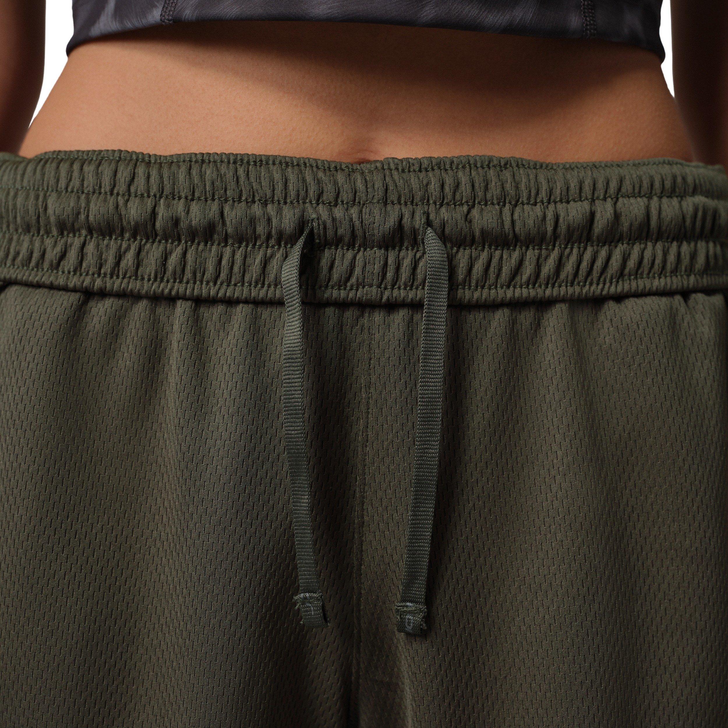 Jordan Women's Sport Solid mesh Shorts -Green - GREEN Thumbnail View 3