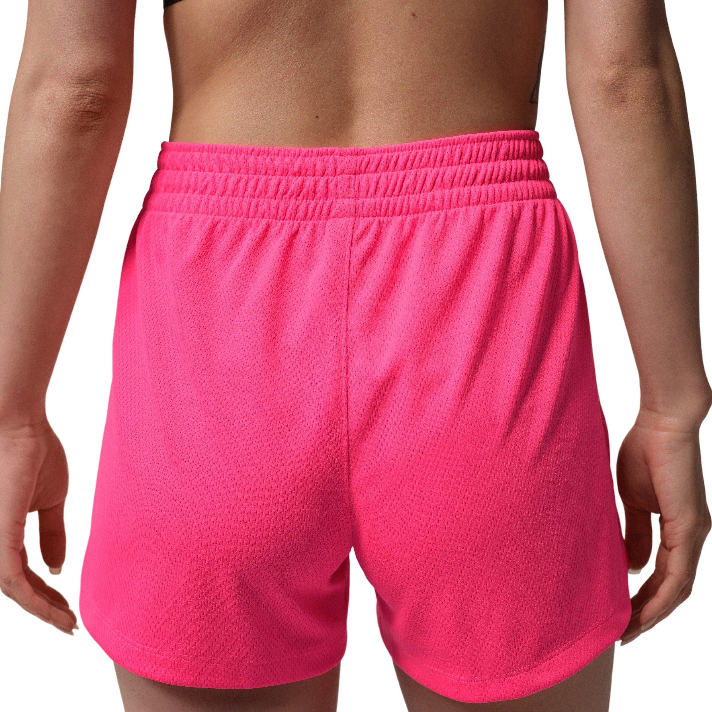 Jordan Women's Sport Solid Mesh Shorts -Pink - PINK Thumbnail View 2