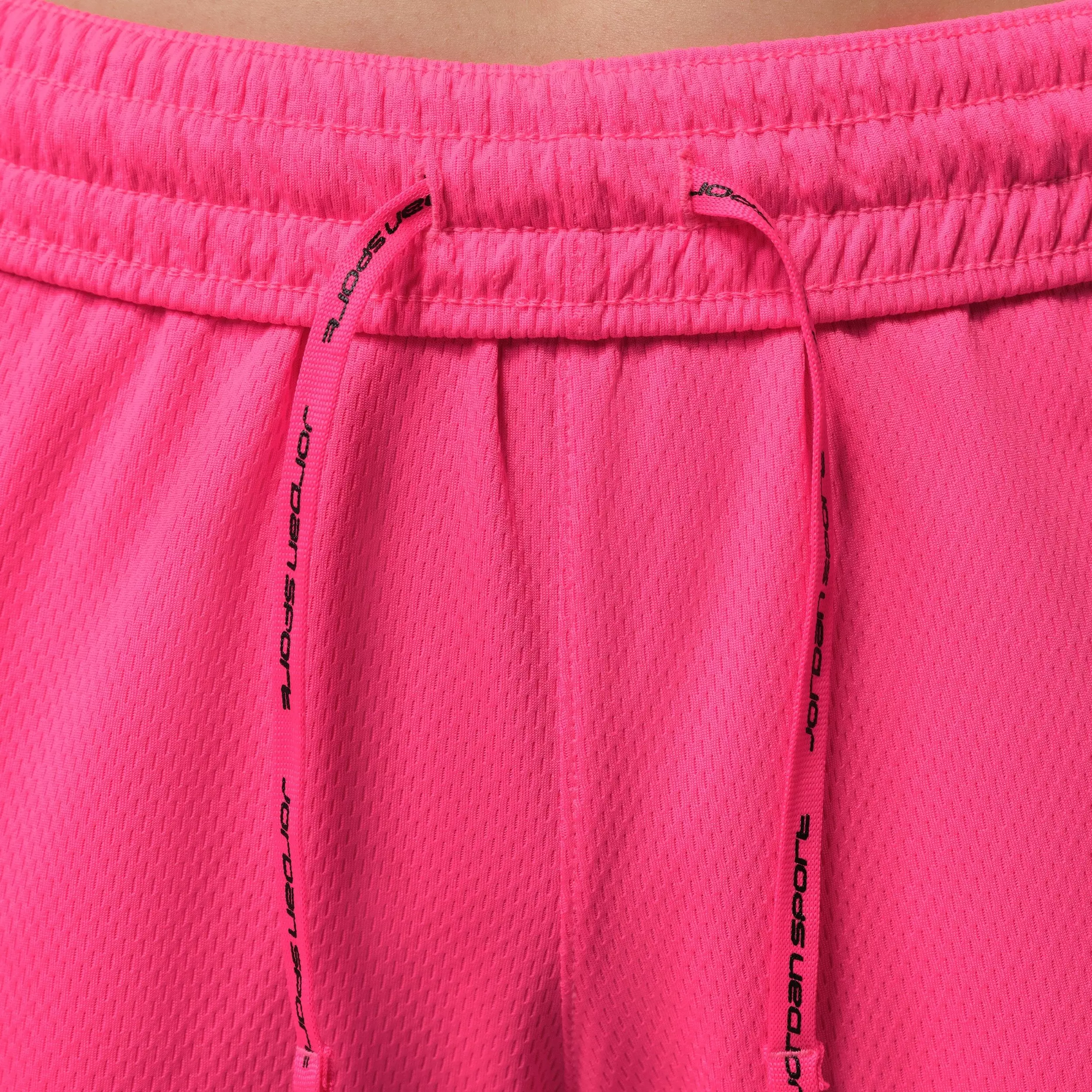 Jordan Women's Sport Solid Mesh Shorts - Pink - PINK