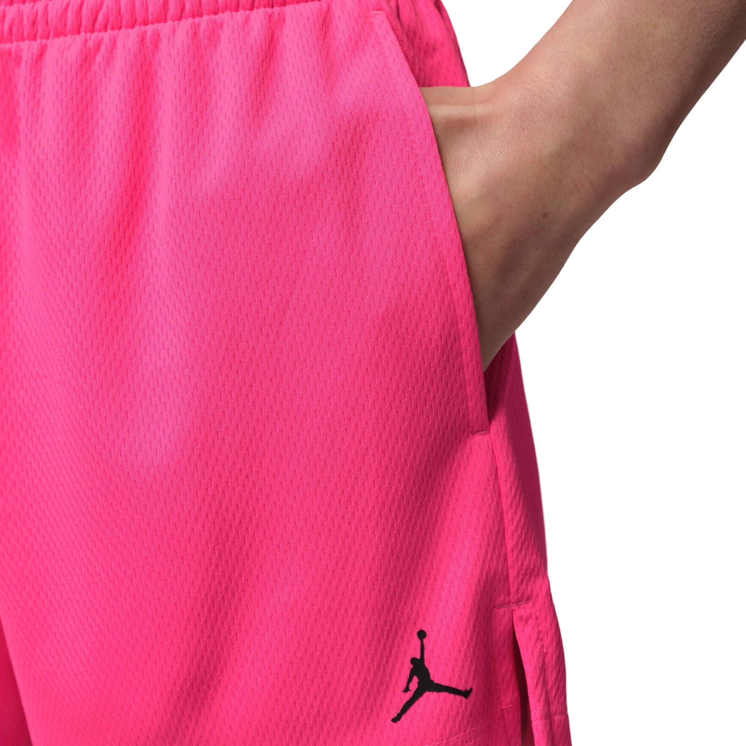 Jordan Women's Sport Solid Mesh Shorts - Pink - PINK Thumbnail View 4