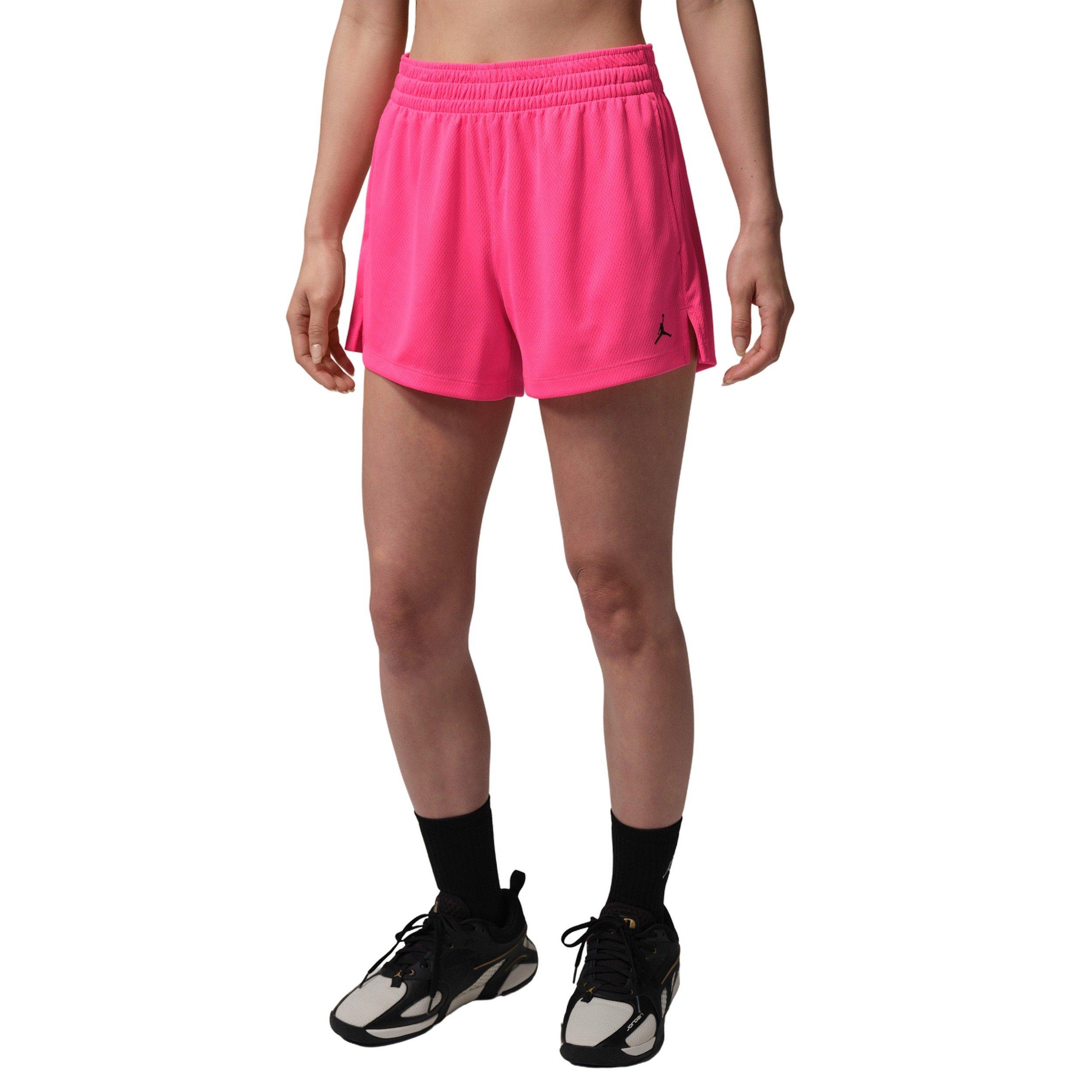 Jordan Women's Sport Solid Mesh Shorts -Pink - PINK Thumbnail View 5
