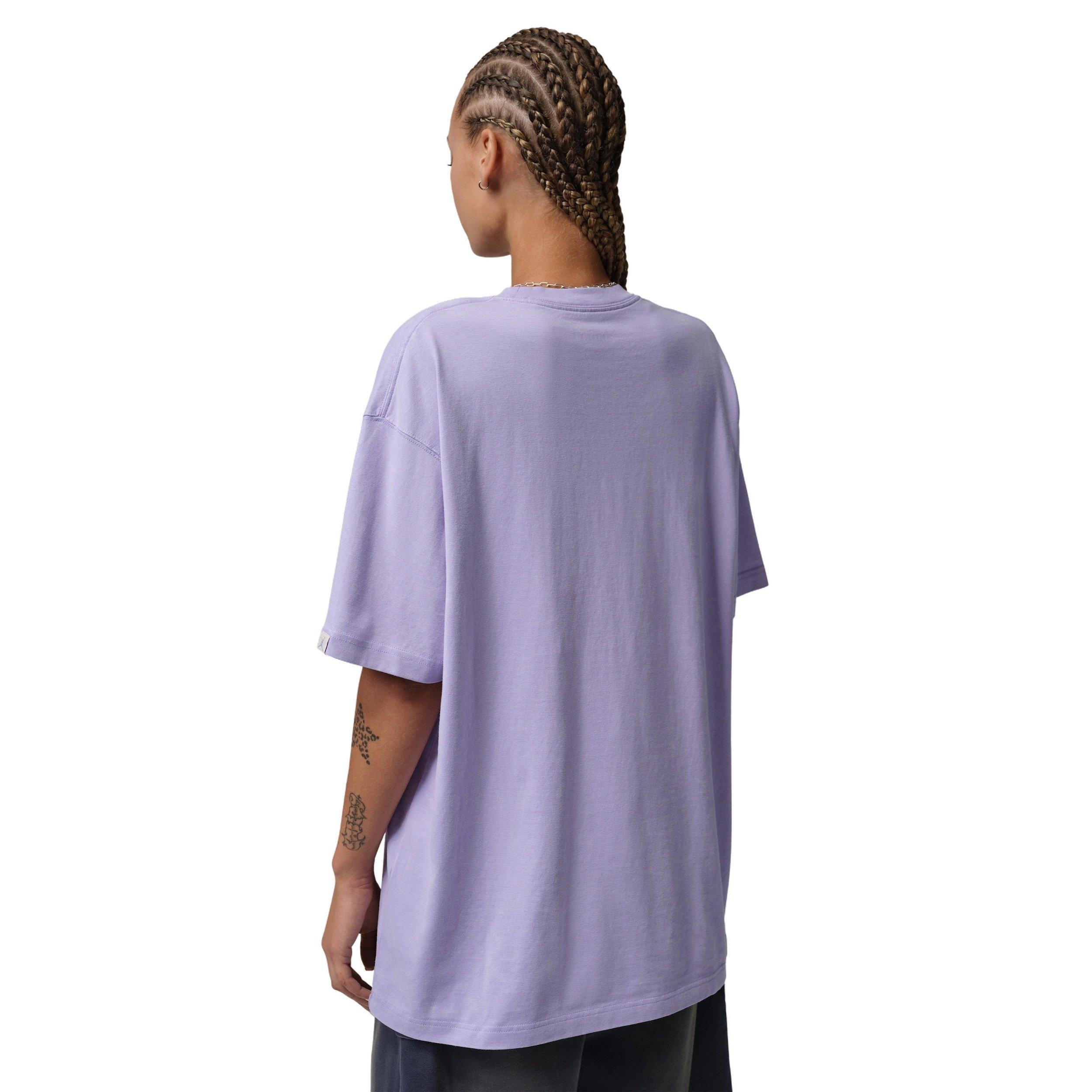 Jordan Women's Oversized Graphic Tee -Purple - PURPLE Thumbnail View 2