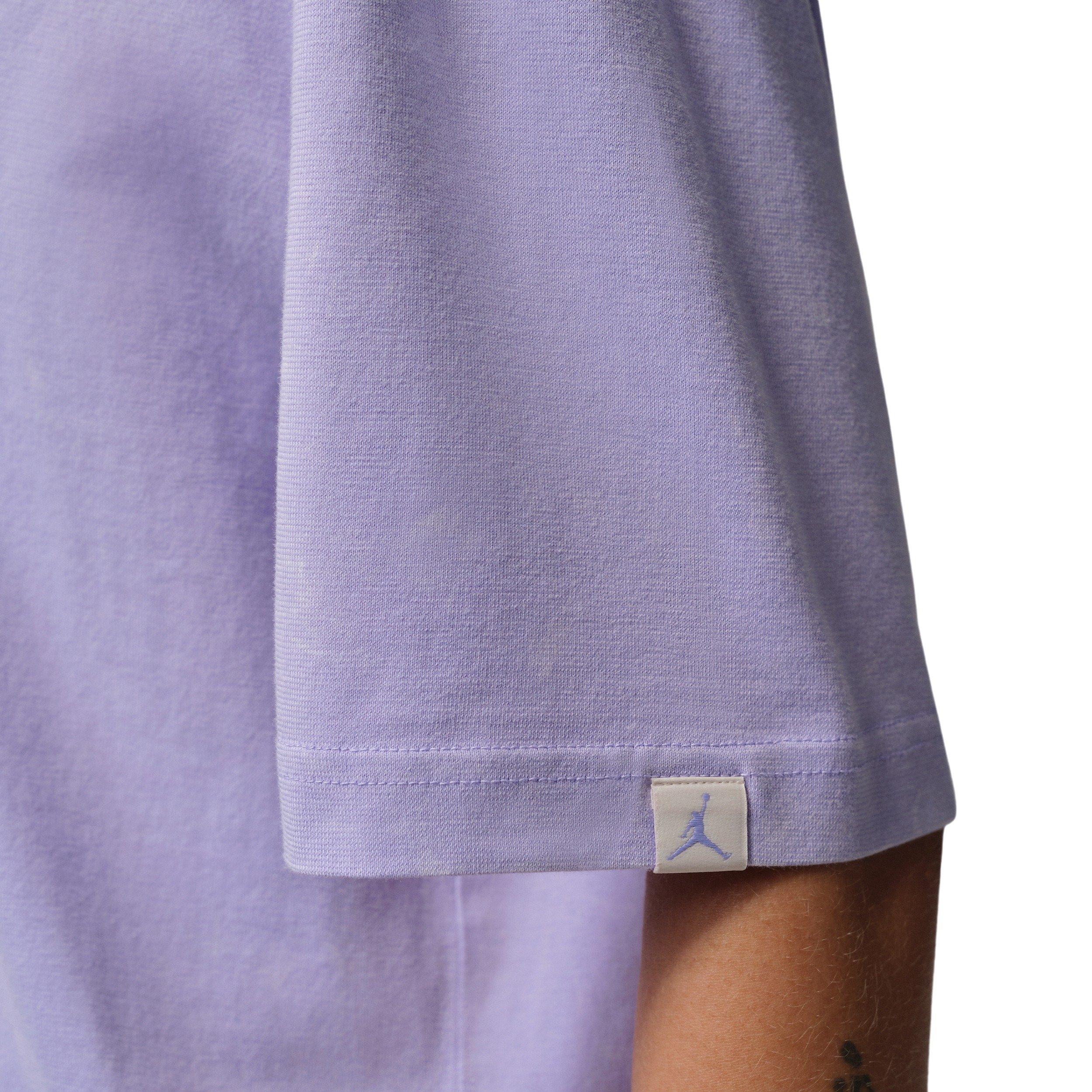 Jordan Women's Oversized Graphic Tee -Purple - PURPLE Thumbnail View 5