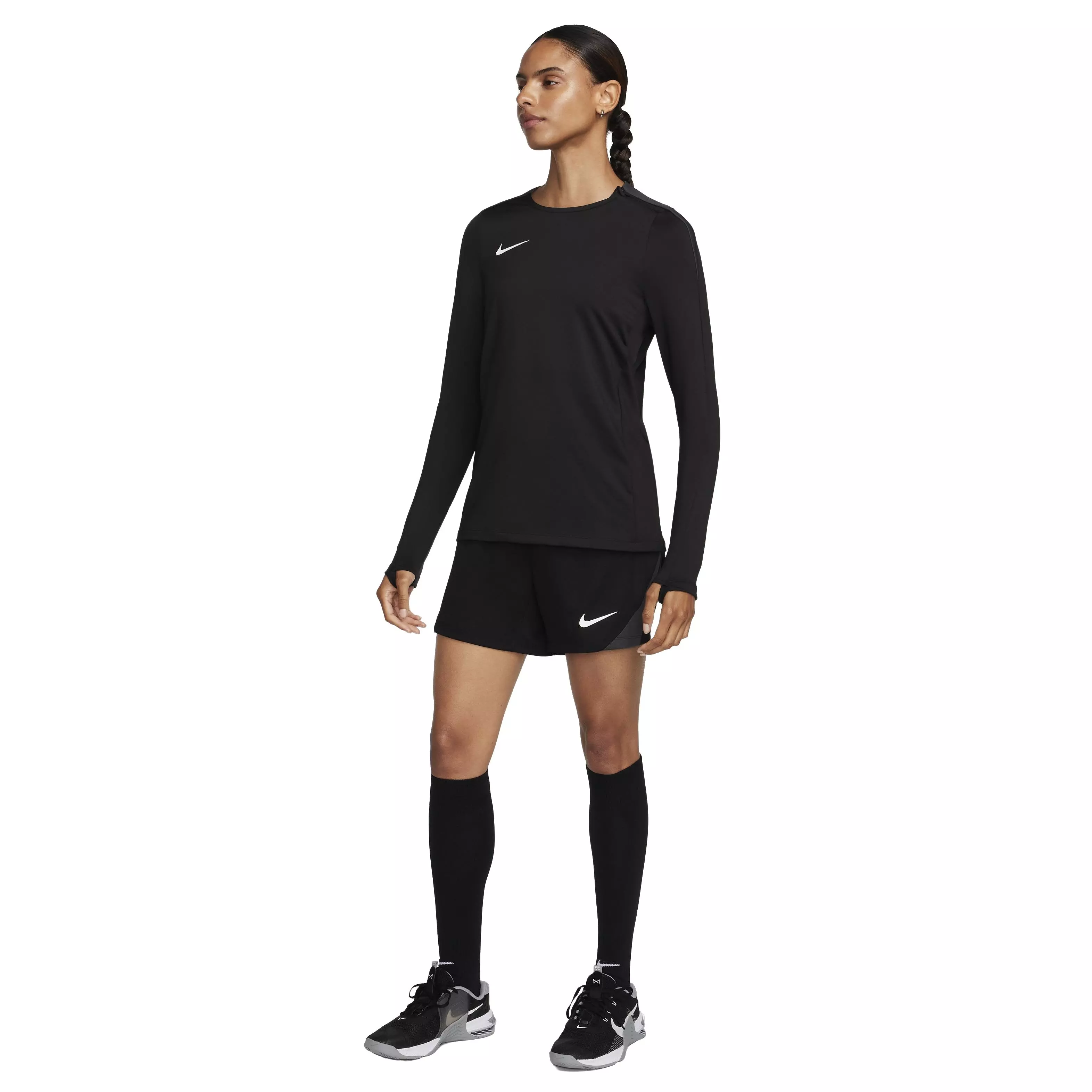 Nike Women's Dri-FIT Strike K Soccer Shorts -Black - BLACK