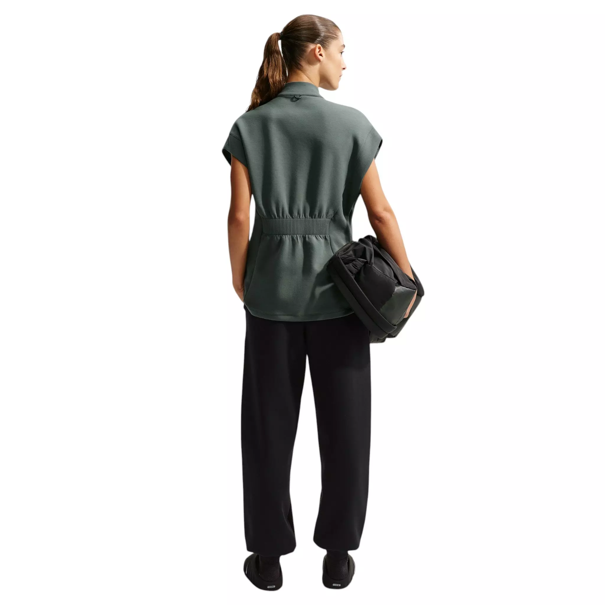 Nike Women's 24.7 ImpossiblySoft Dri-FIT High-Rise Joggers - Black/Grey - BLACK/GREY