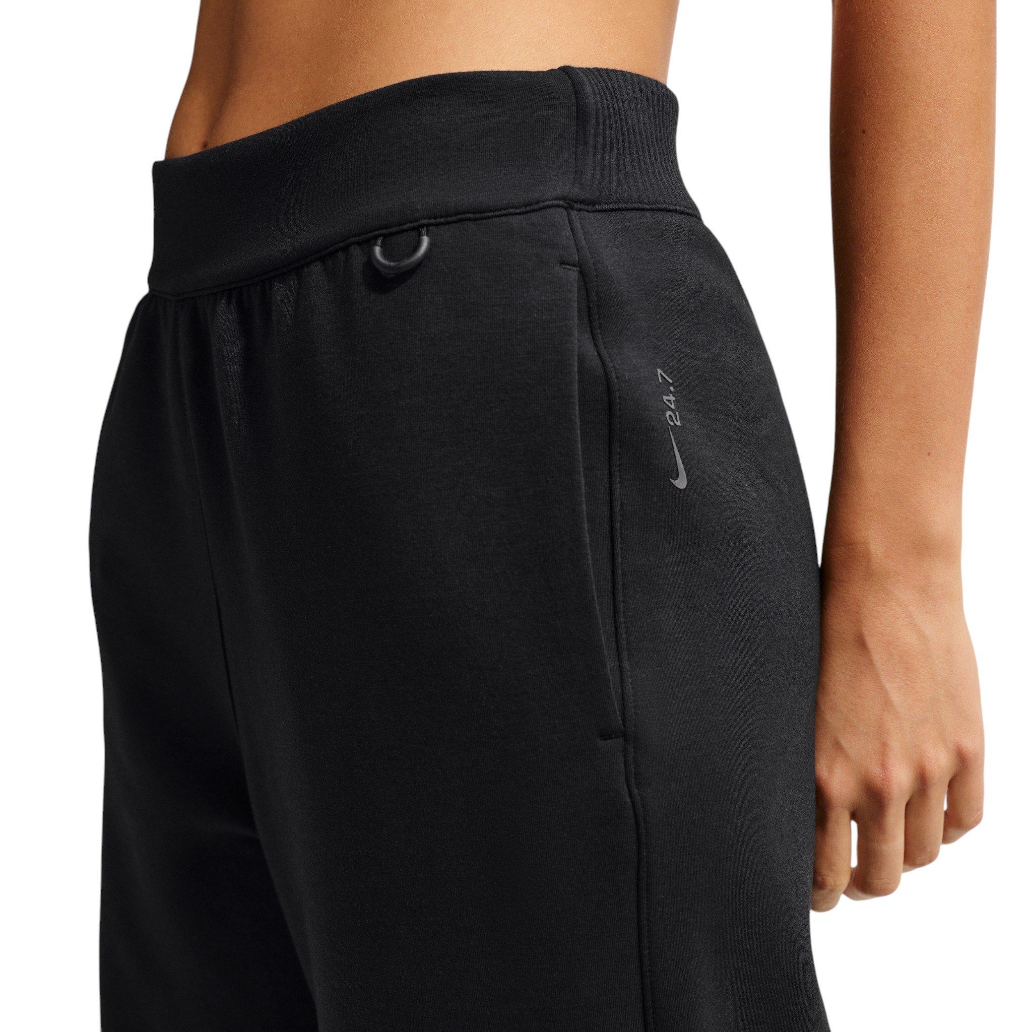 Nike Women's 24.7 ImpossiblySoft Dri-FIT High-Rise Joggers - Black/Grey - BLACK/GREY