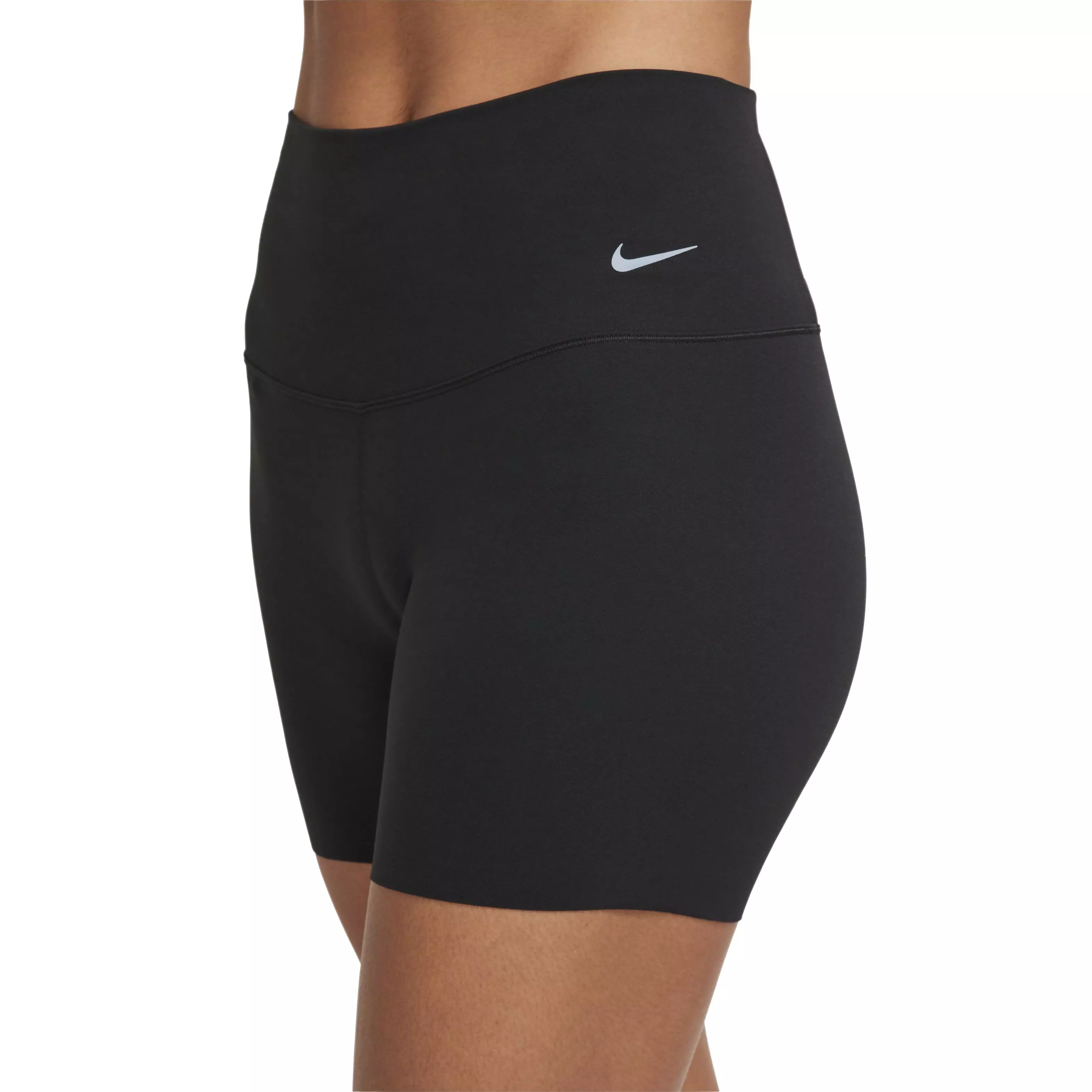 Nike Women's Zenvy Gentle-Support High-Waisted 5" Biker Shorts - BLACK