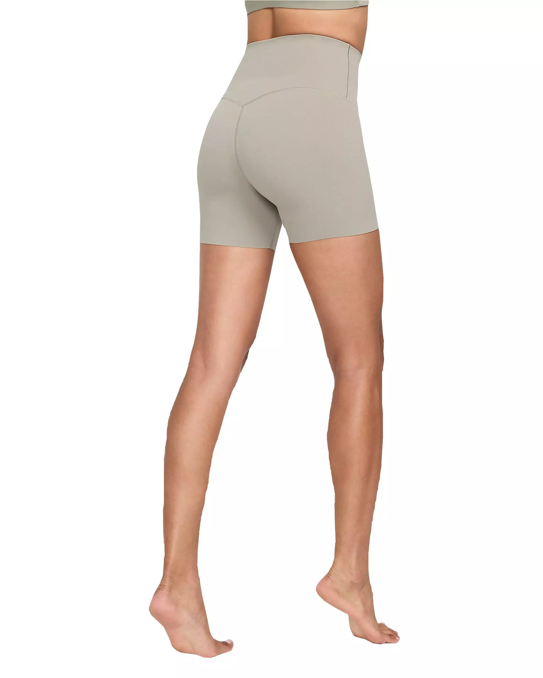 Nike Women's Zenvy Gentle-Support High-Waisted 5" Biker Shorts - GREEN