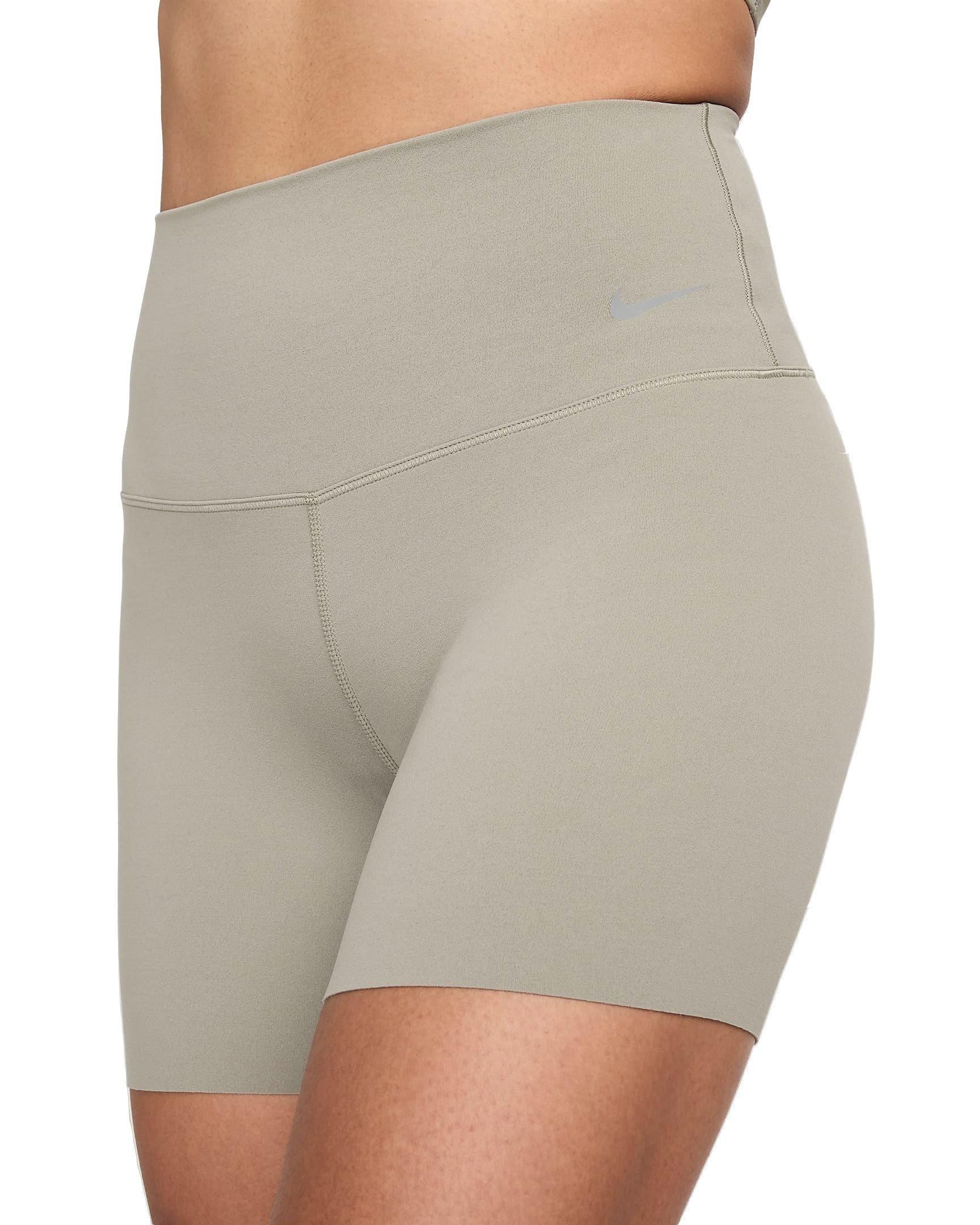 Nike Women's Zenvy Gentle-Support High-Waisted 5" Biker Shorts - GREEN Thumbnail View 3