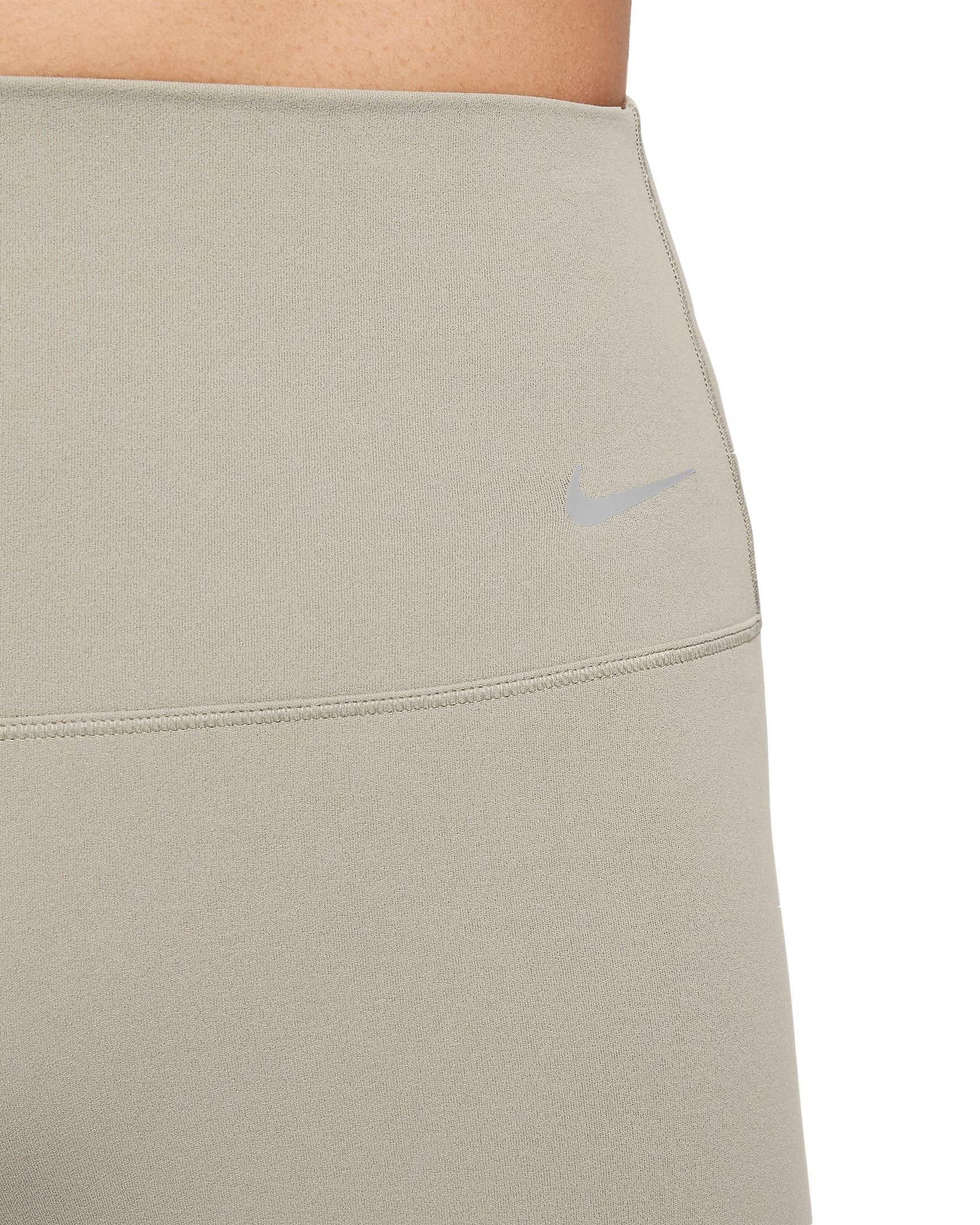 Nike Women's Zenvy Gentle-Support High-Waisted 5" Biker Shorts - GREEN Thumbnail View 4