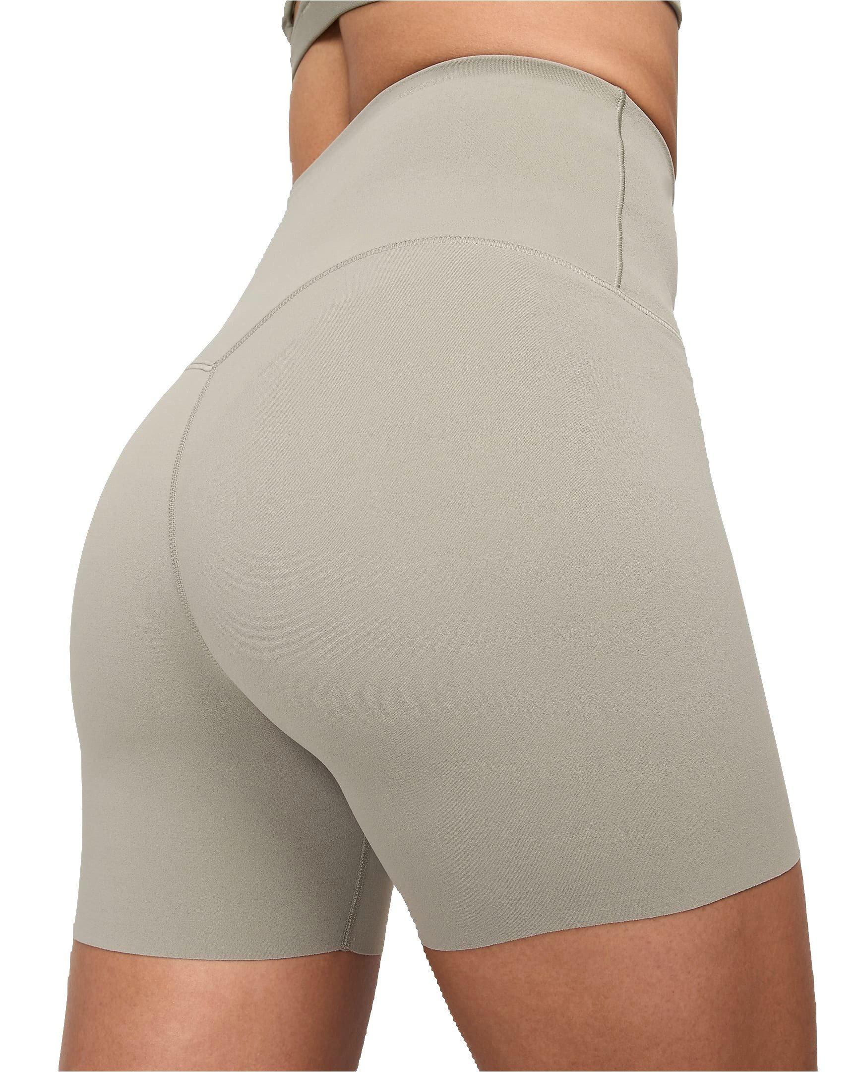 Nike Women's Zenvy Gentle-Support High-Waisted 5" Biker Shorts - GREEN Thumbnail View 5