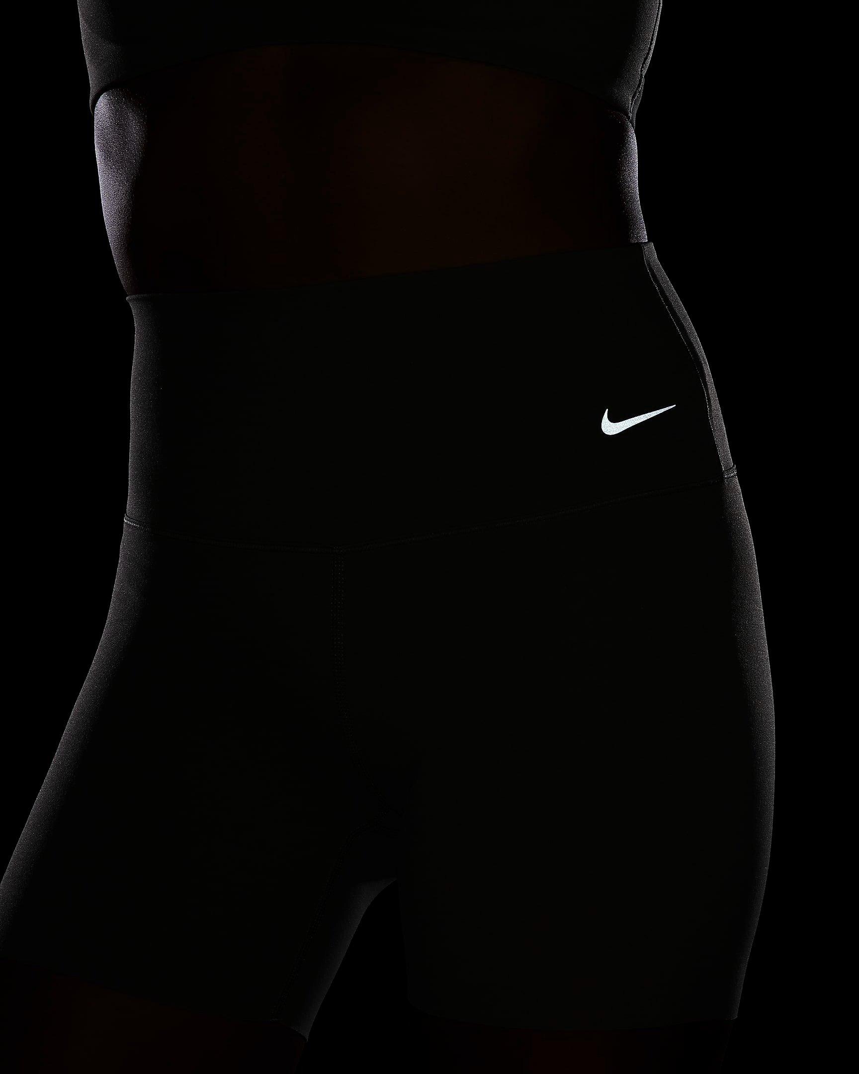 Nike Women's Zenvy Gentle-Support High-Waisted 5" Biker Shorts - GREEN Thumbnail View 8