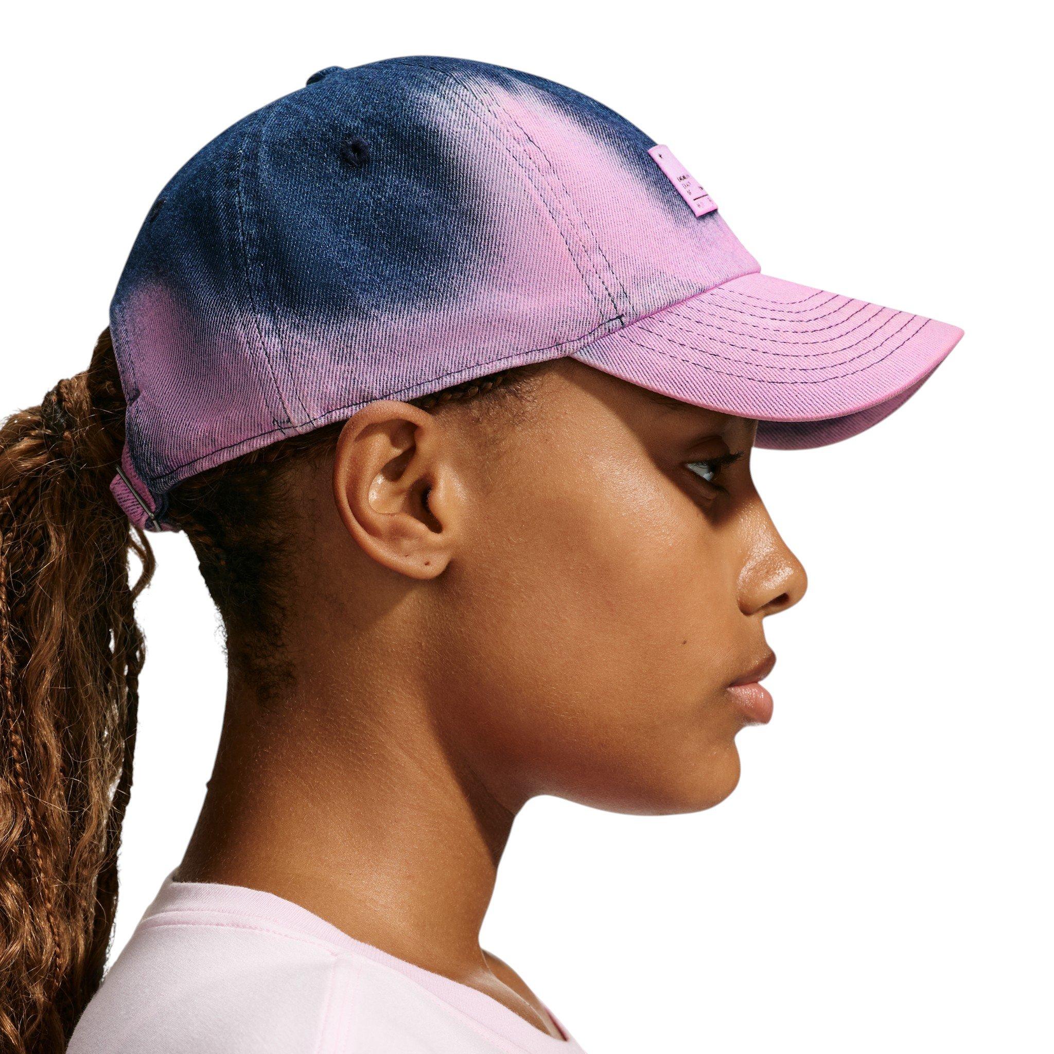 Nike Club Unstructured Denim Painter's Hat - Navy/Pink - NAVY/PINK