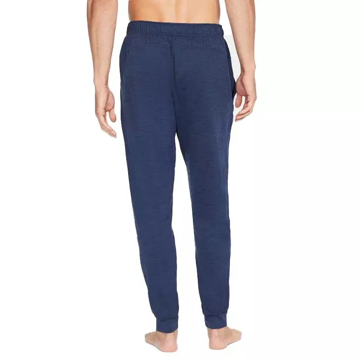 Nike Men's Yoga Dri-FIT Navy Pants - BLUE
