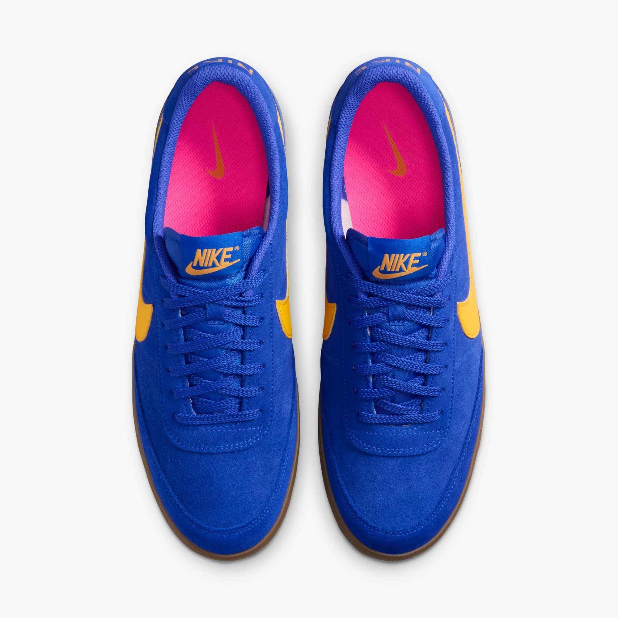 Nike Killshot 2 "Racer Blue/University Gold/Gum Medium Brown" Men's Shoe - BLUE/GOLD/MD BROWN Thumbnail View 3