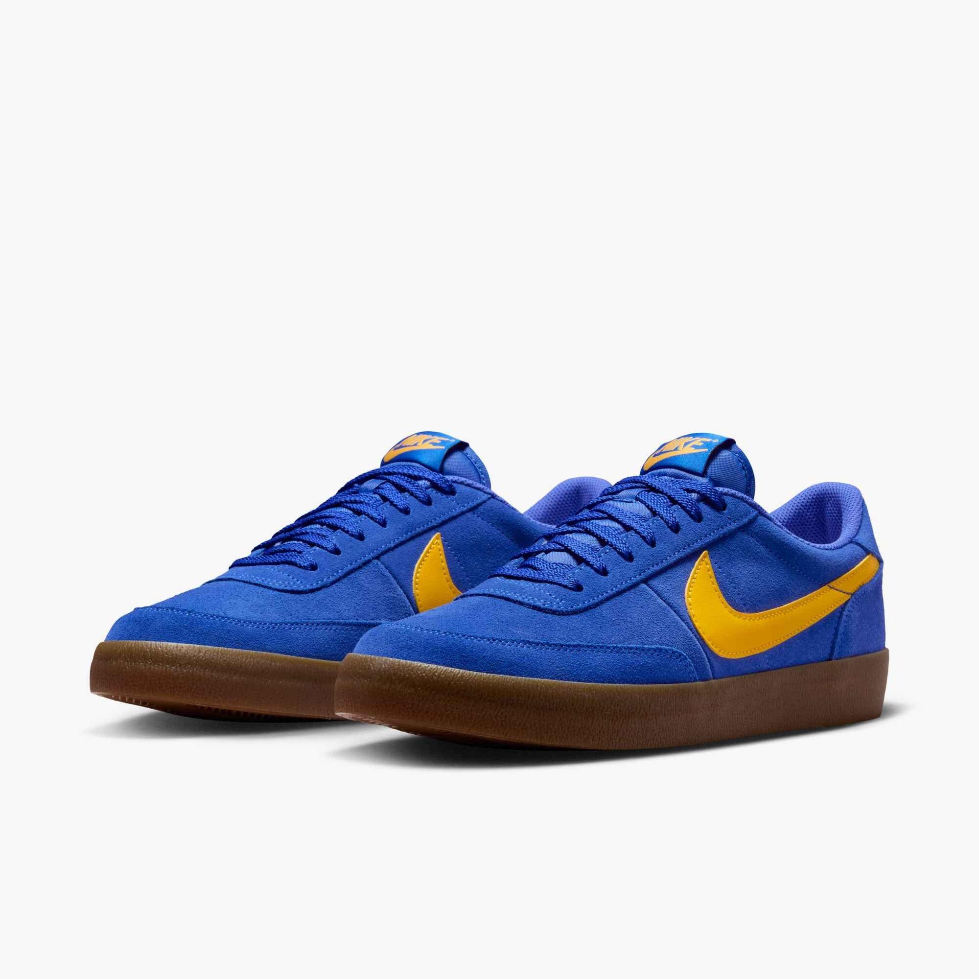 Nike Killshot 2 "Racer Blue/University Gold/Gum Medium Brown" Men's Shoe - BLUE/GOLD/MD BROWN Thumbnail View 4
