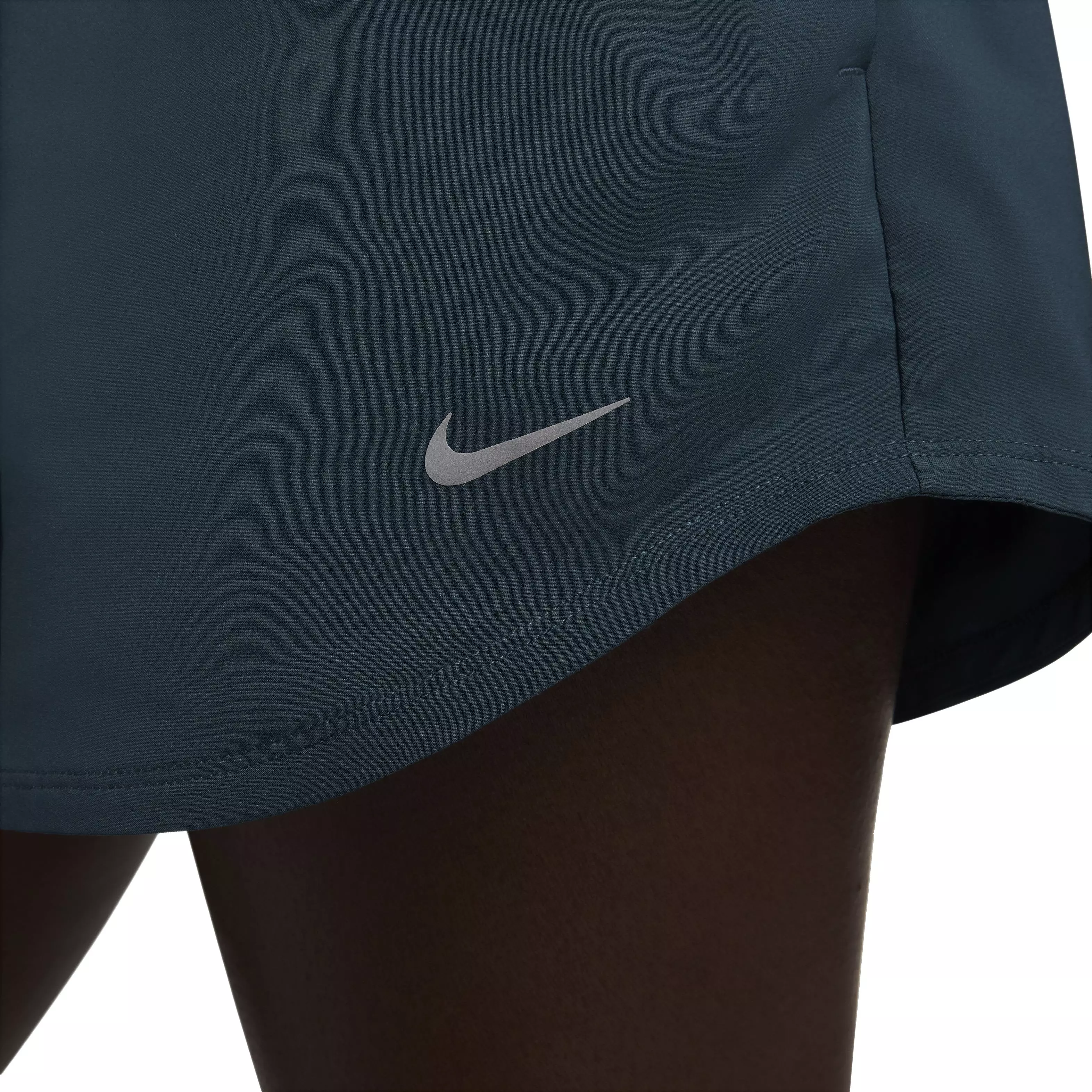 Nike Women's One Dri-FIT Ultra High-Waisted 3" Brief-Lined Shorts - NAVY