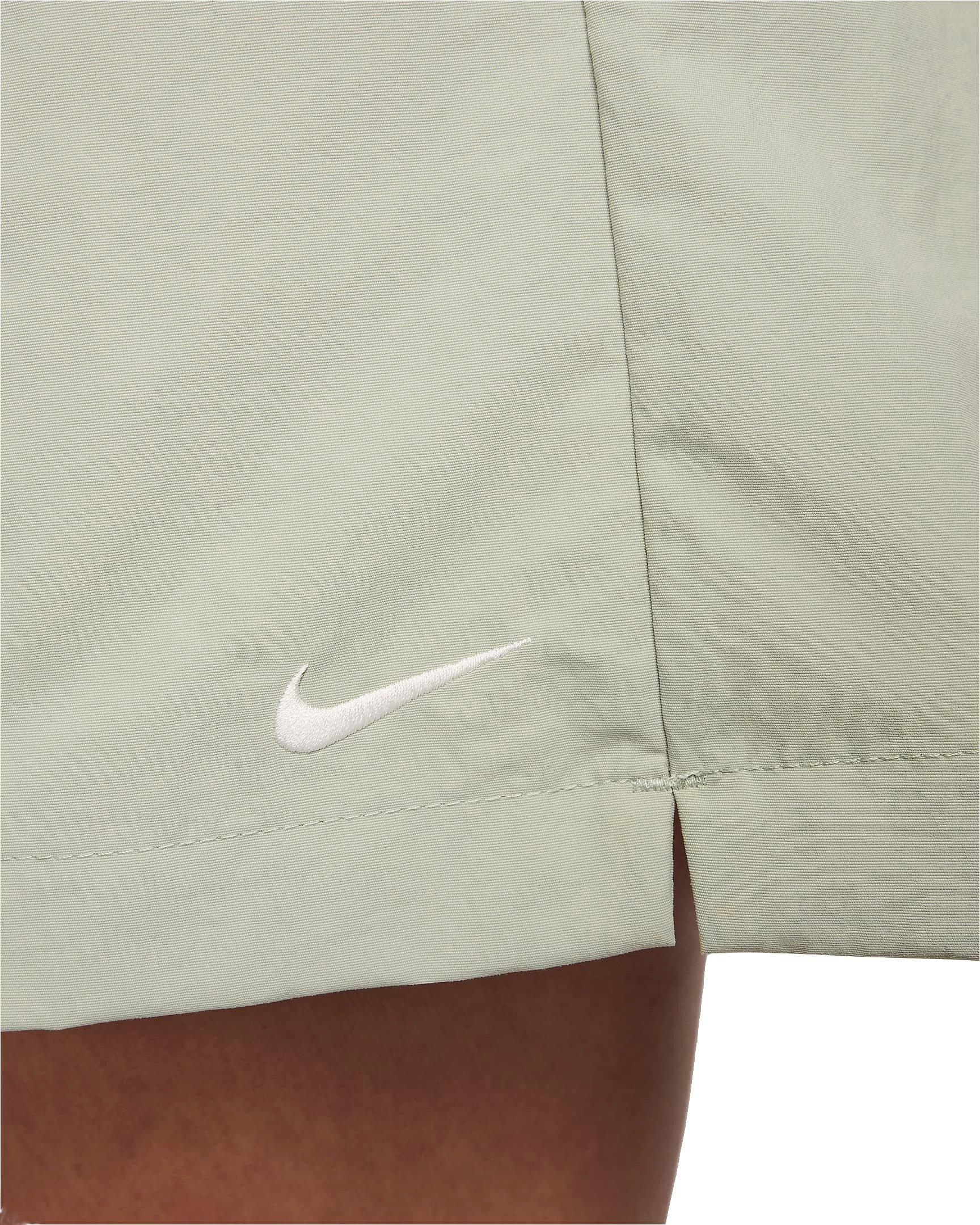 Nike Women's Sportswear Everything Wovens Mid-Rise 5" Shorts - Green - GREEN Thumbnail View 6