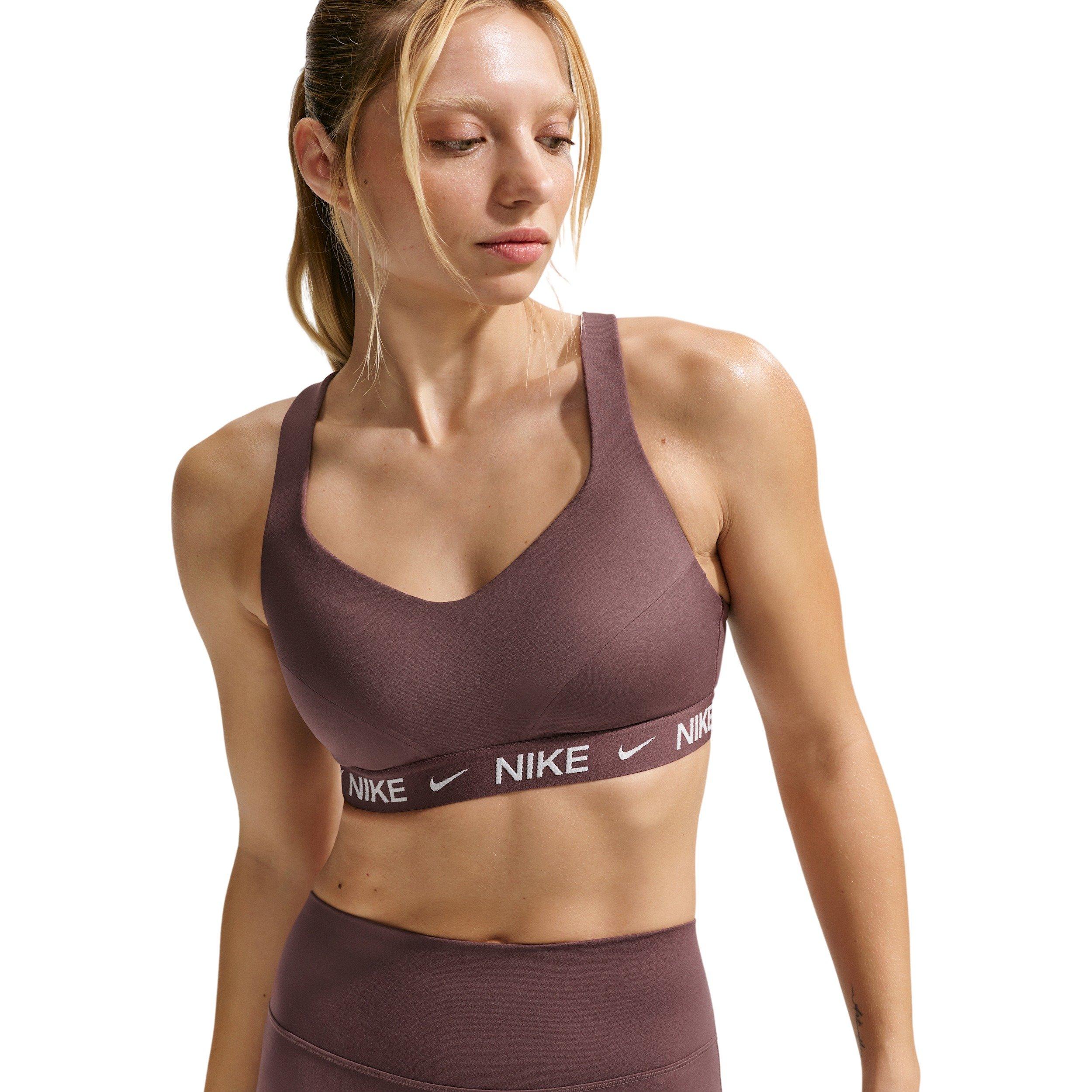 Nike Women's Indy High Support Padded Adjustable Sports Bra -Tattoo Purple - TATTOO PURPLE Thumbnail View 1