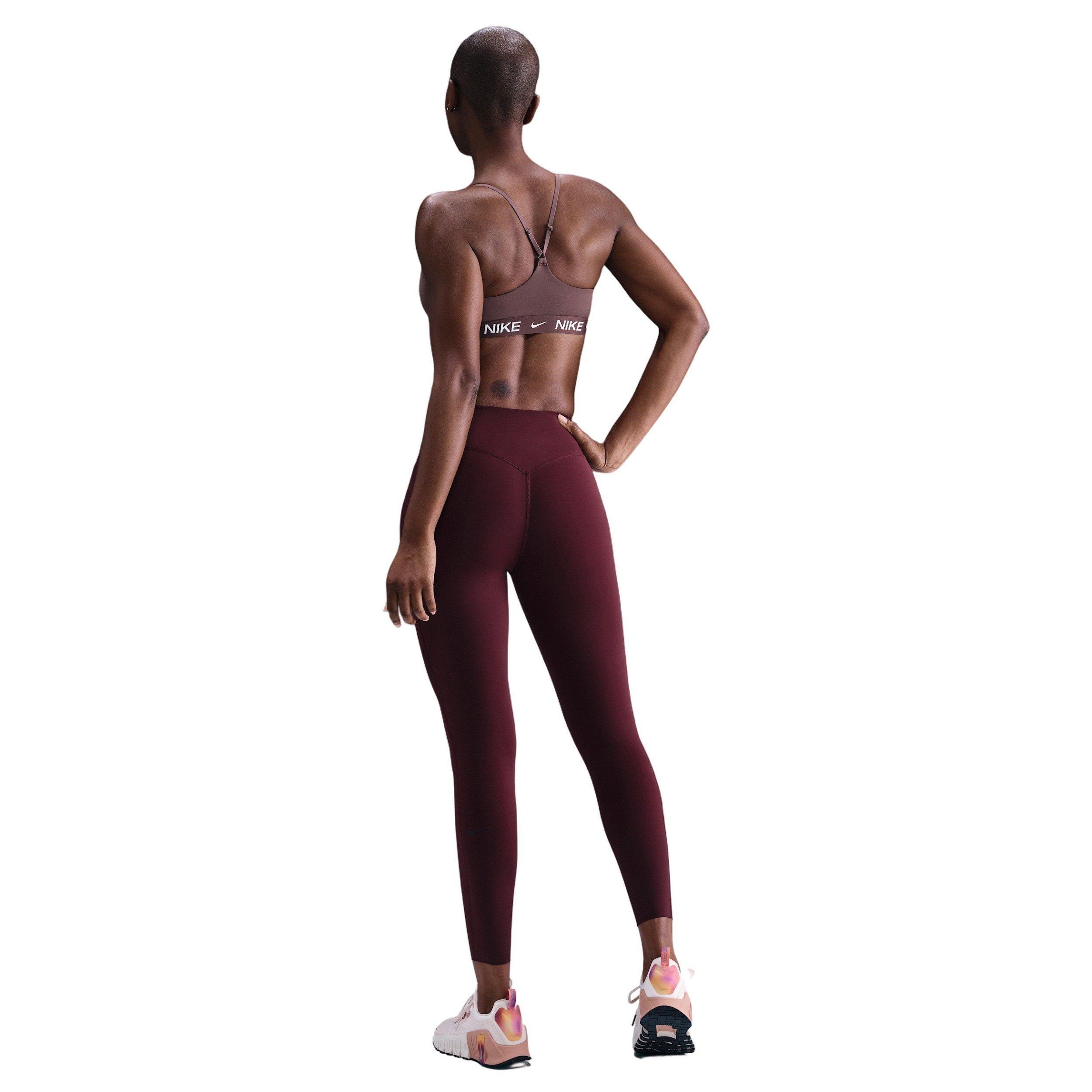 Nike Women's Indy Light Support Padded Adjustable Sports Bra -Tattoo Purple - TATTOO PURPLE Thumbnail View 5