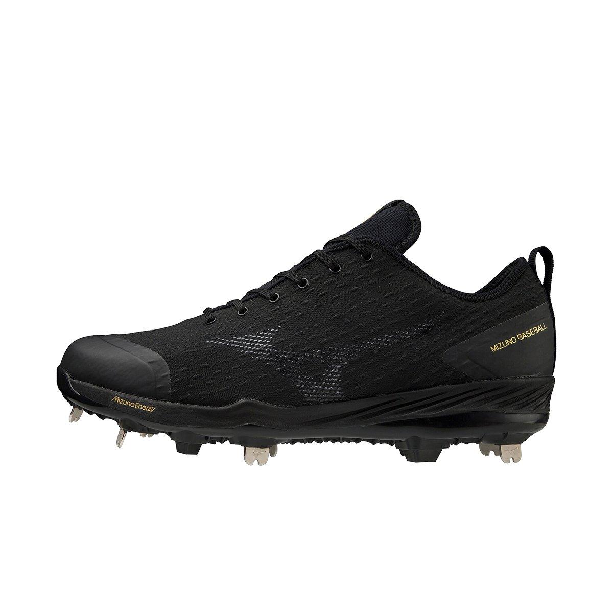 Mizuno Dominant 4 "Black" Men's Baseball Cleat - BLACK Thumbnail View 2